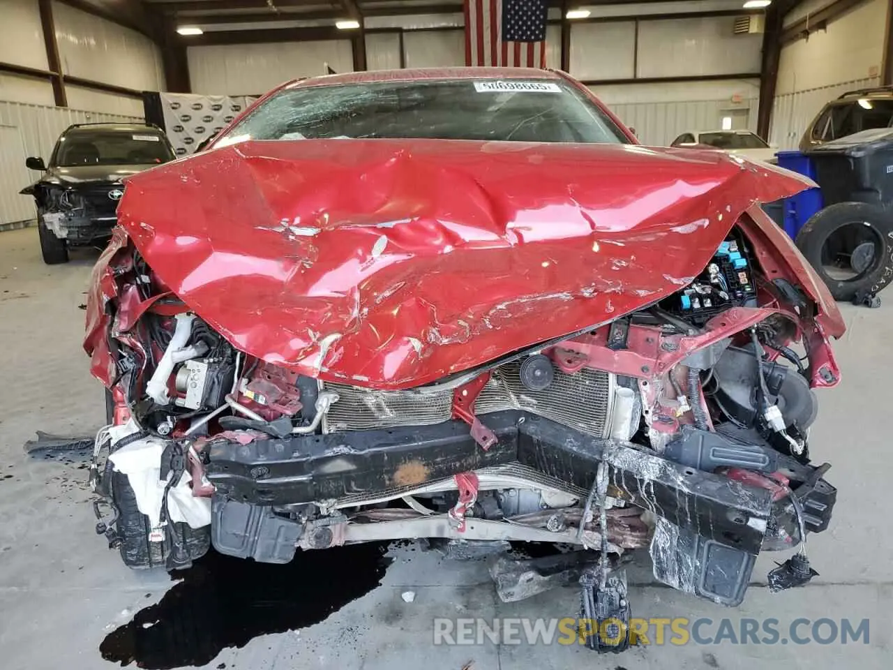 5 fotografías del automóvil dañado 5YFBURHE7KP943917 TOYOTA COROLLA 2019