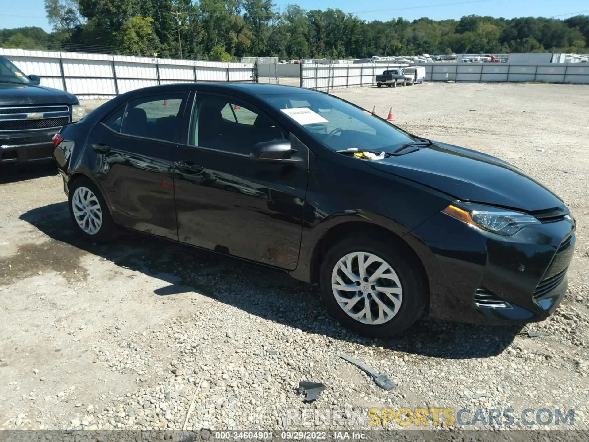 1 fotografías del automóvil dañado 5YFBURHE7KP947711 TOYOTA COROLLA 2019