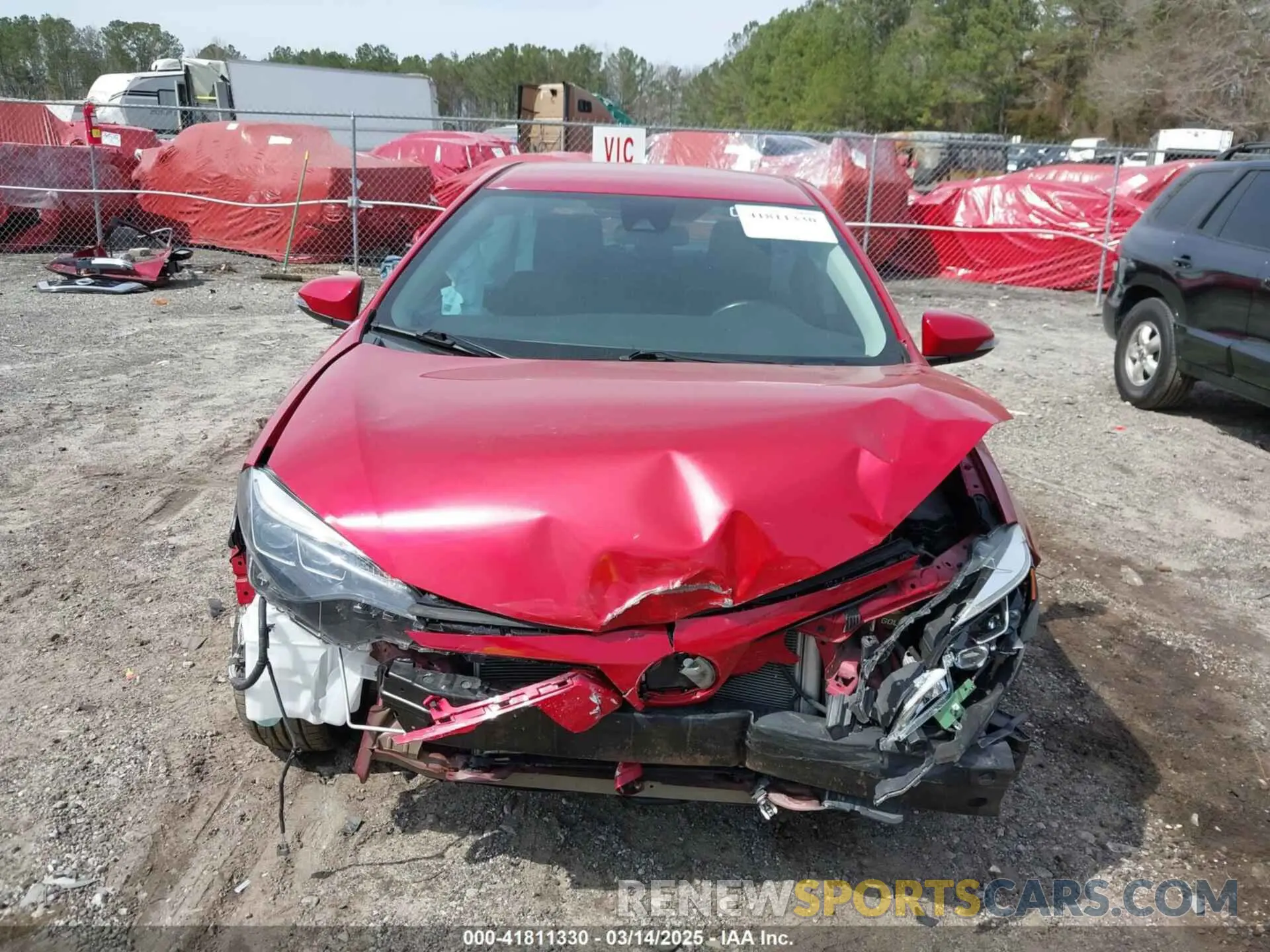 12 fotografías del automóvil dañado 5YFBURHE7KP949541 TOYOTA COROLLA 2019
