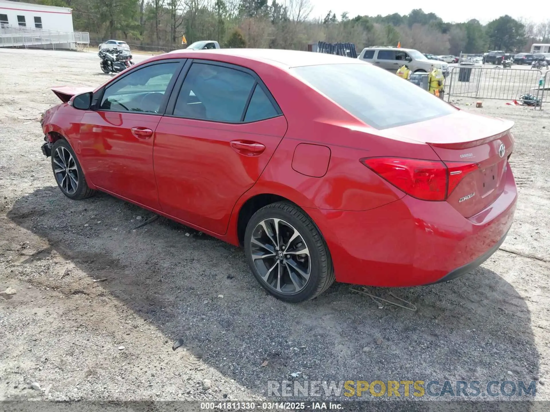 3 fotografías del automóvil dañado 5YFBURHE7KP949541 TOYOTA COROLLA 2019
