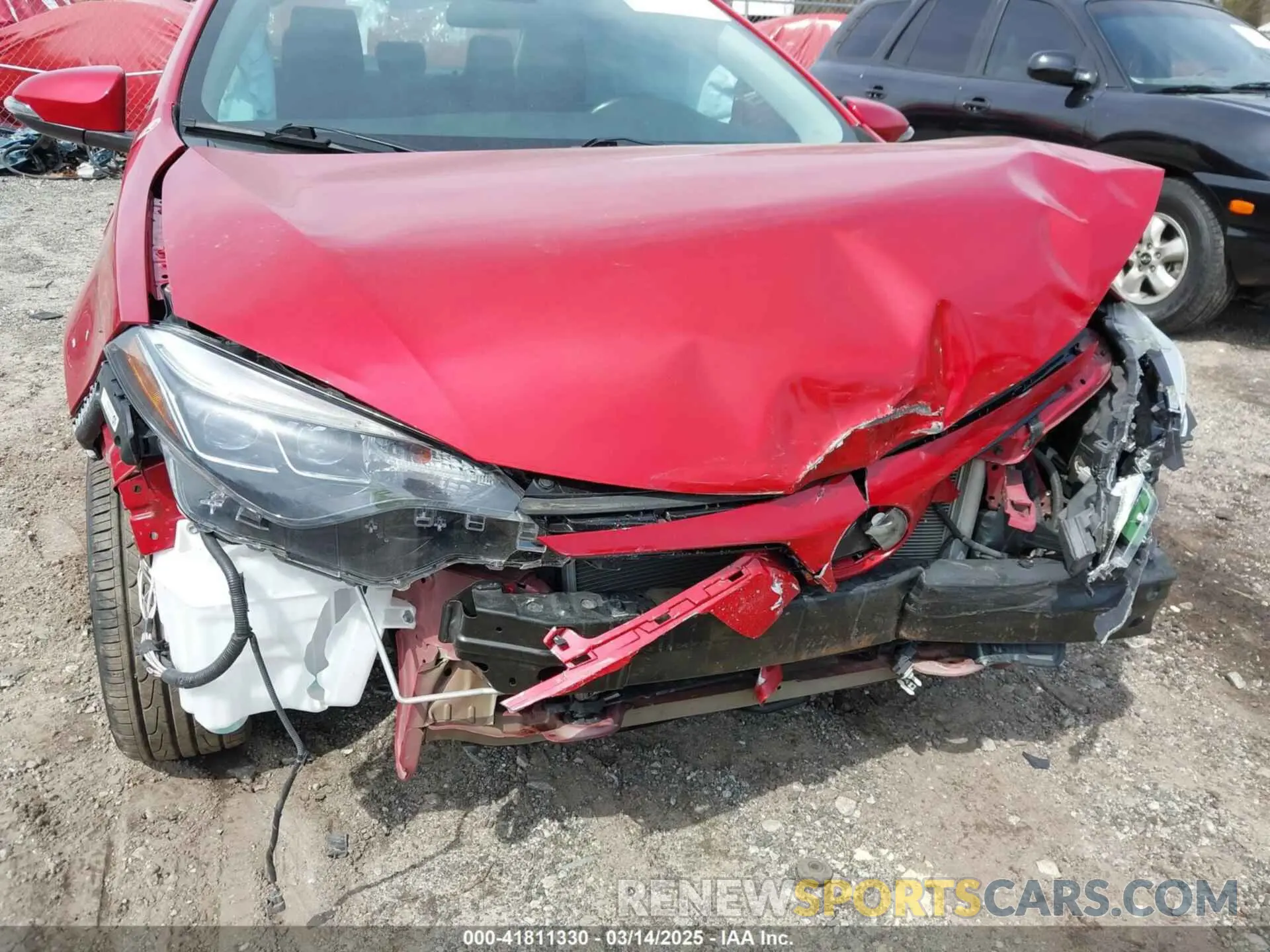 6 fotografías del automóvil dañado 5YFBURHE7KP949541 TOYOTA COROLLA 2019