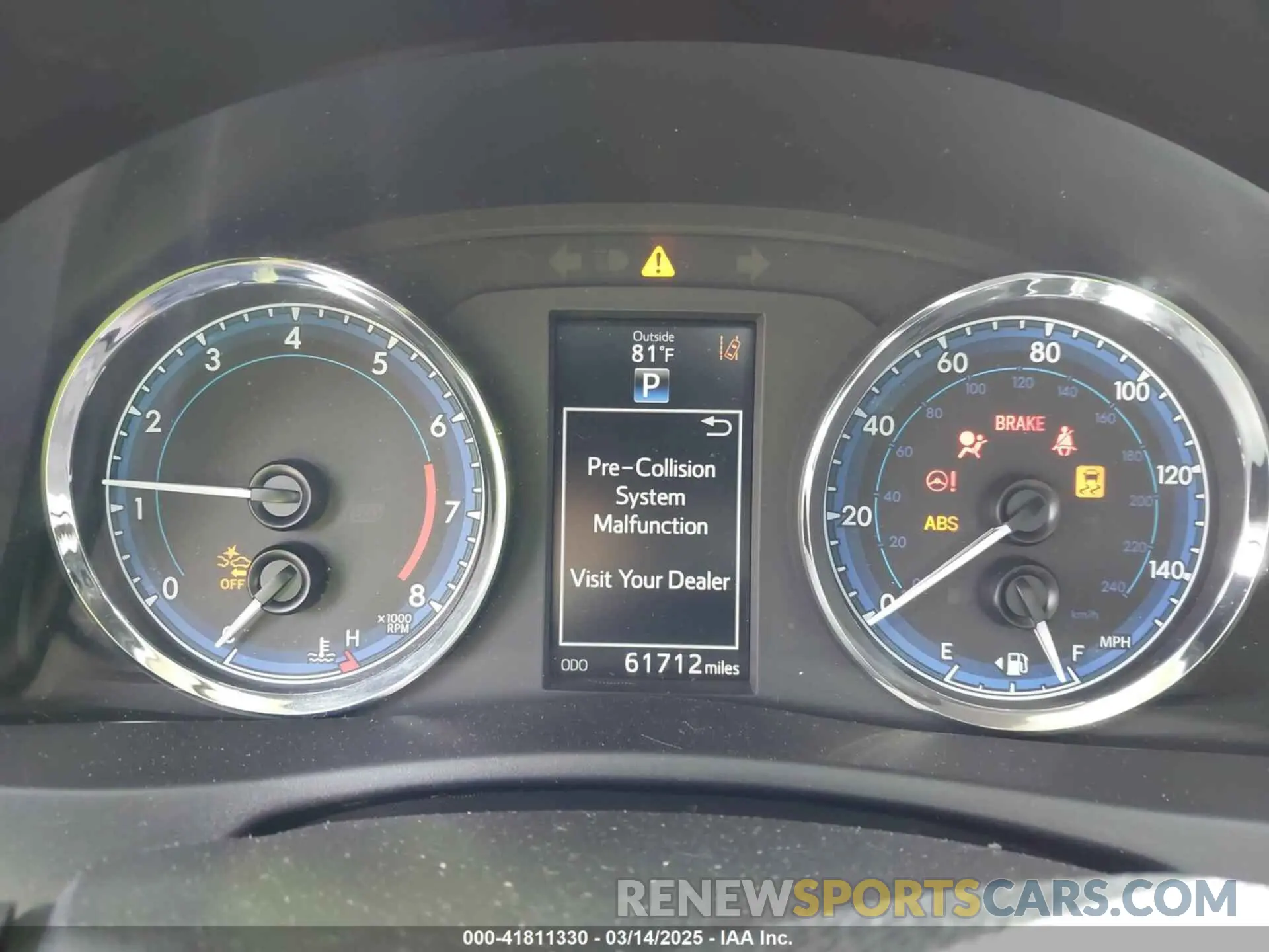 7 fotografías del automóvil dañado 5YFBURHE7KP949541 TOYOTA COROLLA 2019