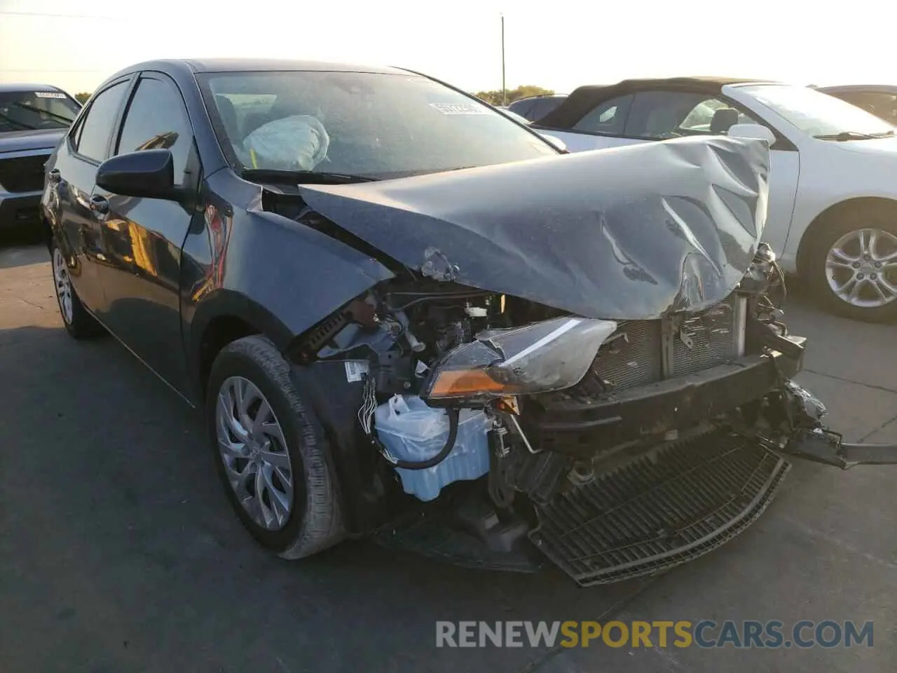 1 fotografías del automóvil dañado 5YFBURHE7KP949992 TOYOTA COROLLA 2019