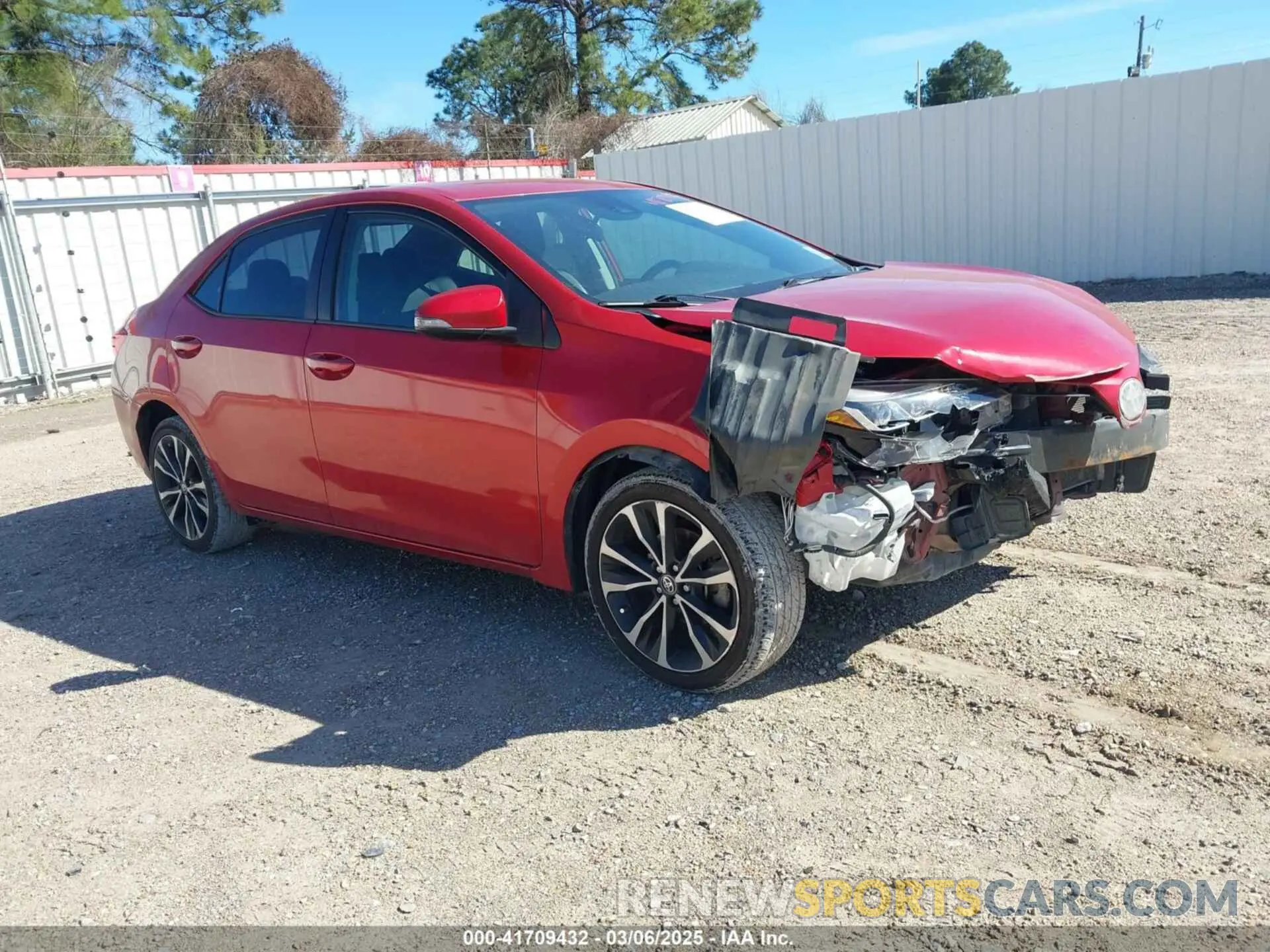 1 fotografías del automóvil dañado 5YFBURHE8KP861582 TOYOTA COROLLA 2019
