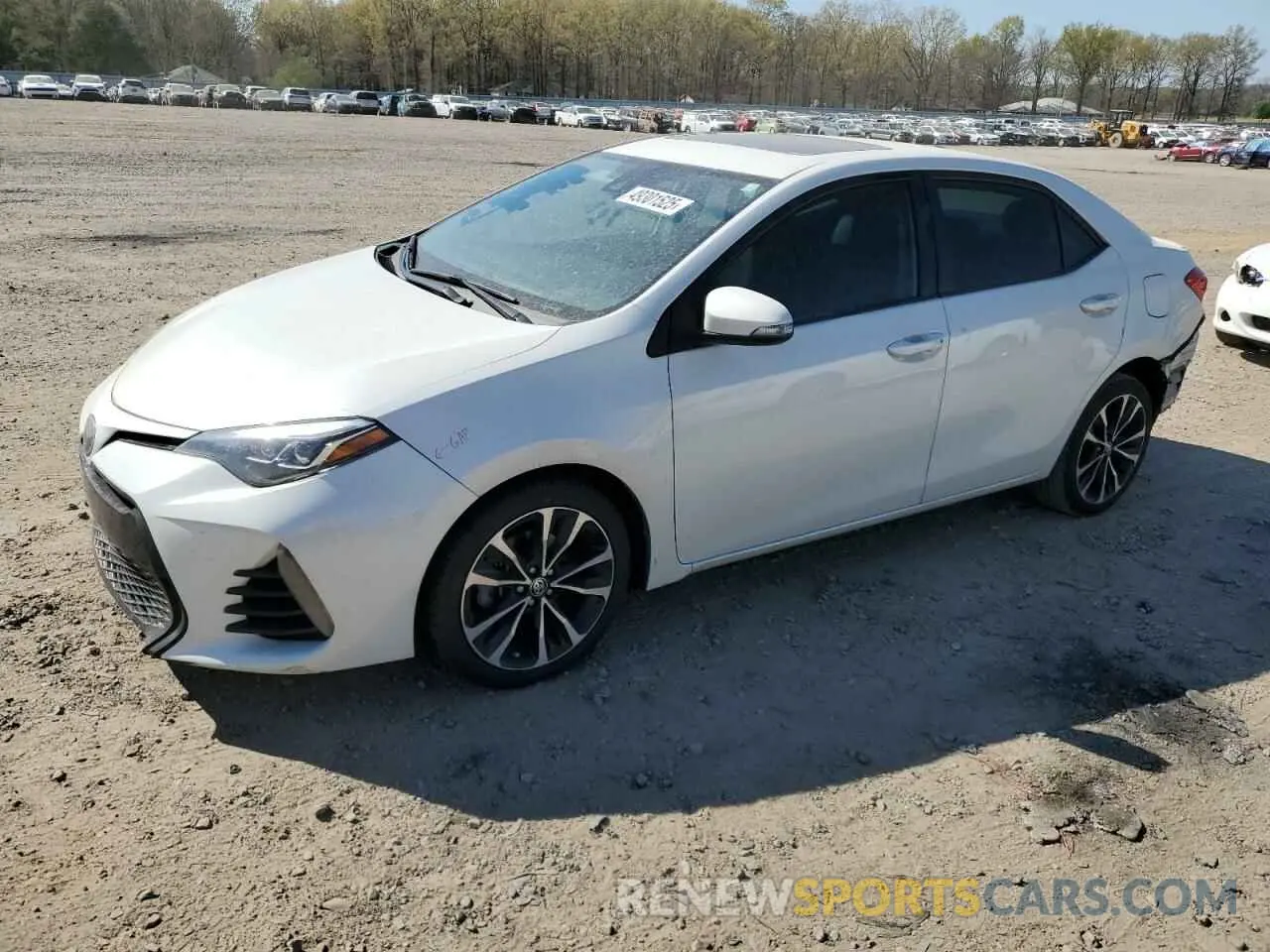 1 fotografías del automóvil dañado 5YFBURHE8KP867933 TOYOTA COROLLA 2019