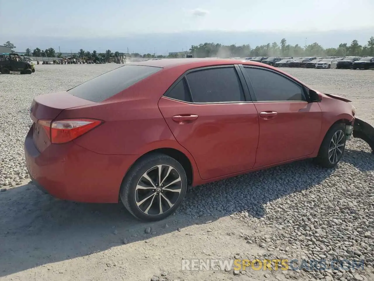 3 fotografías del automóvil dañado 5YFBURHE8KP872856 TOYOTA COROLLA 2019