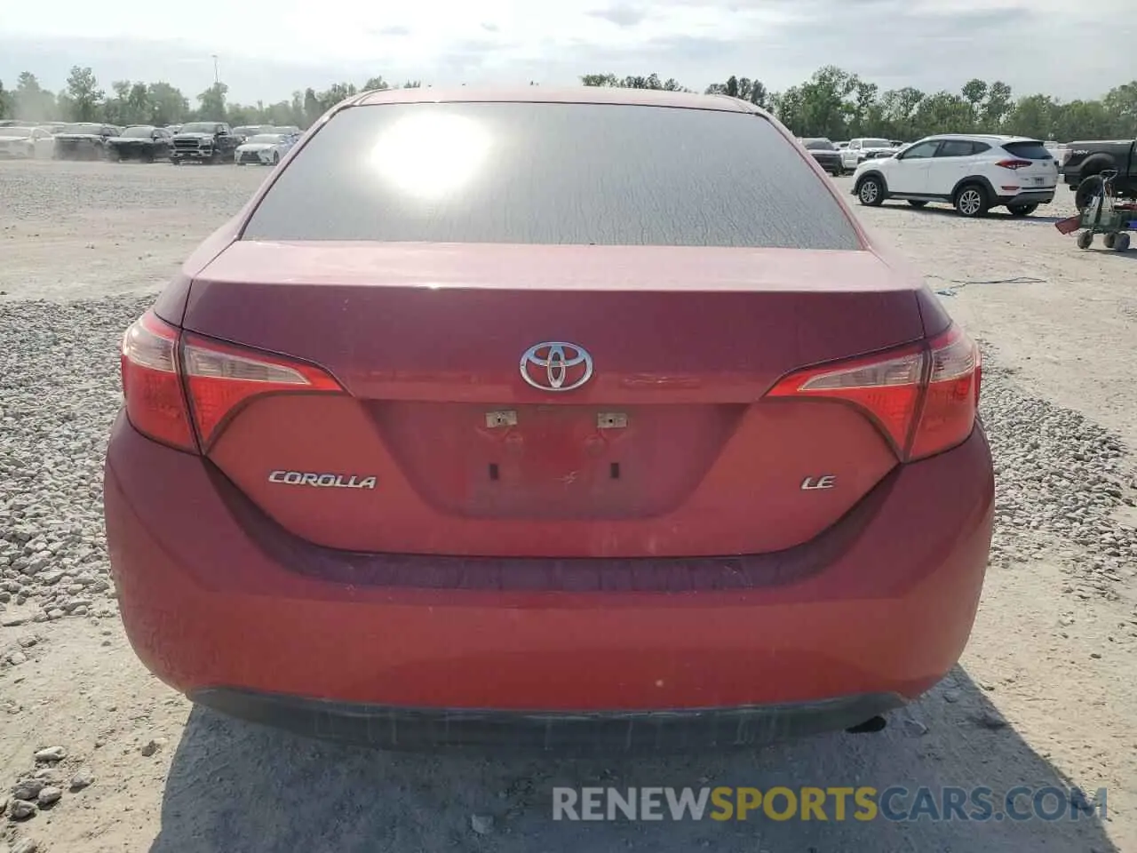 6 fotografías del automóvil dañado 5YFBURHE8KP872856 TOYOTA COROLLA 2019