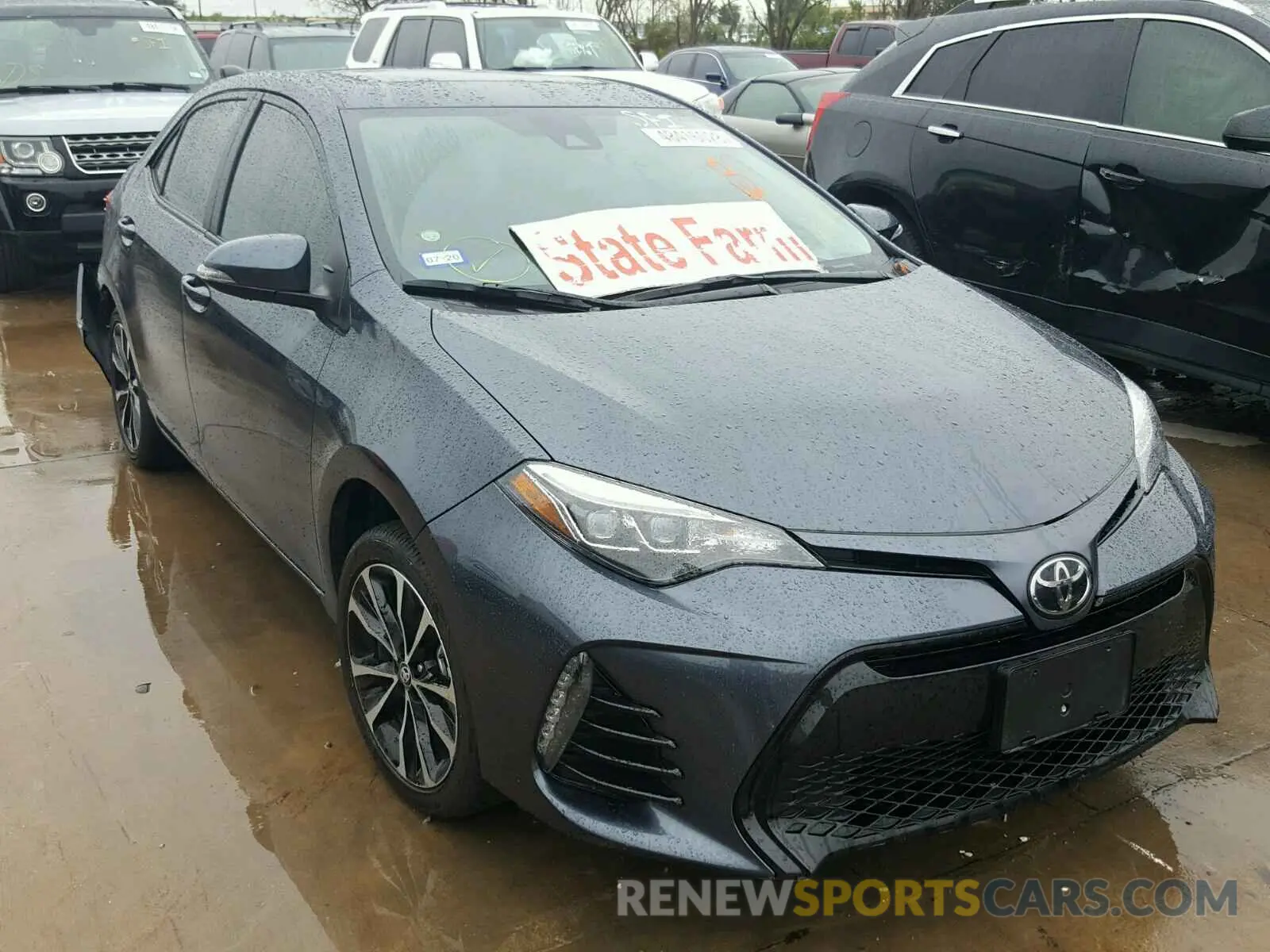 1 fotografías del automóvil dañado 5YFBURHE8KP874526 TOYOTA COROLLA 2019