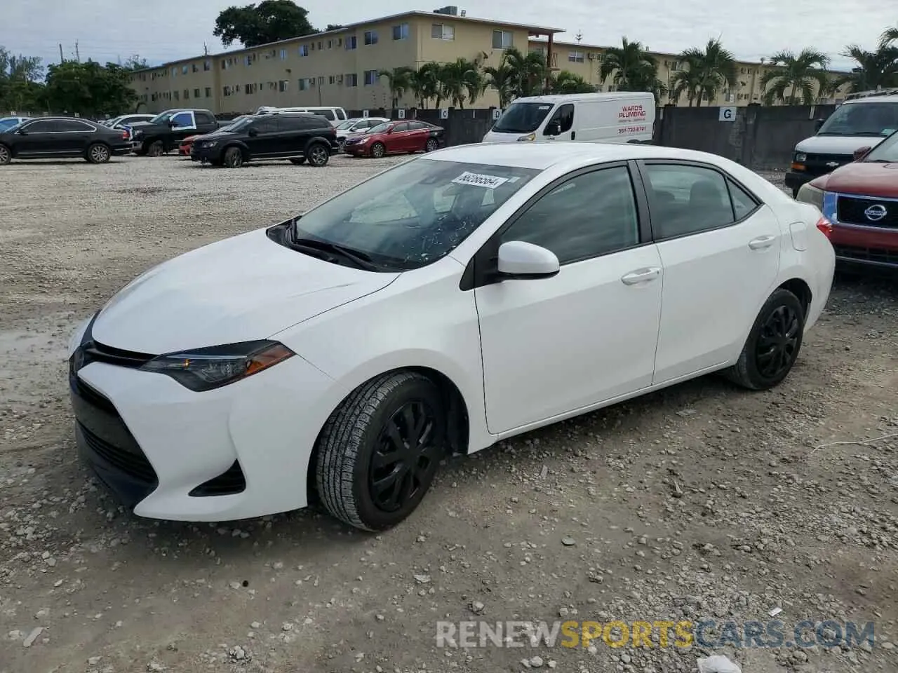1 fotografías del automóvil dañado 5YFBURHE8KP878947 TOYOTA COROLLA 2019