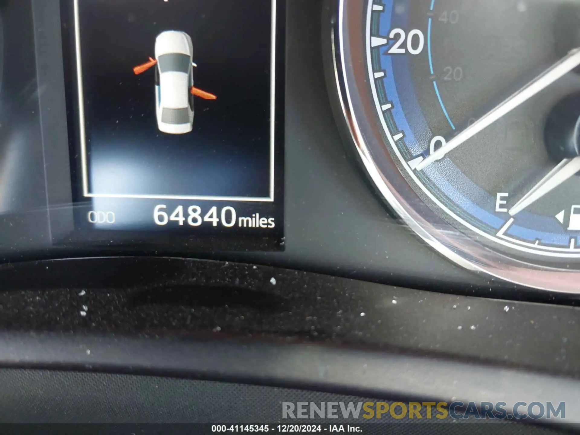 15 fotografías del automóvil dañado 5YFBURHE8KP886031 TOYOTA COROLLA 2019