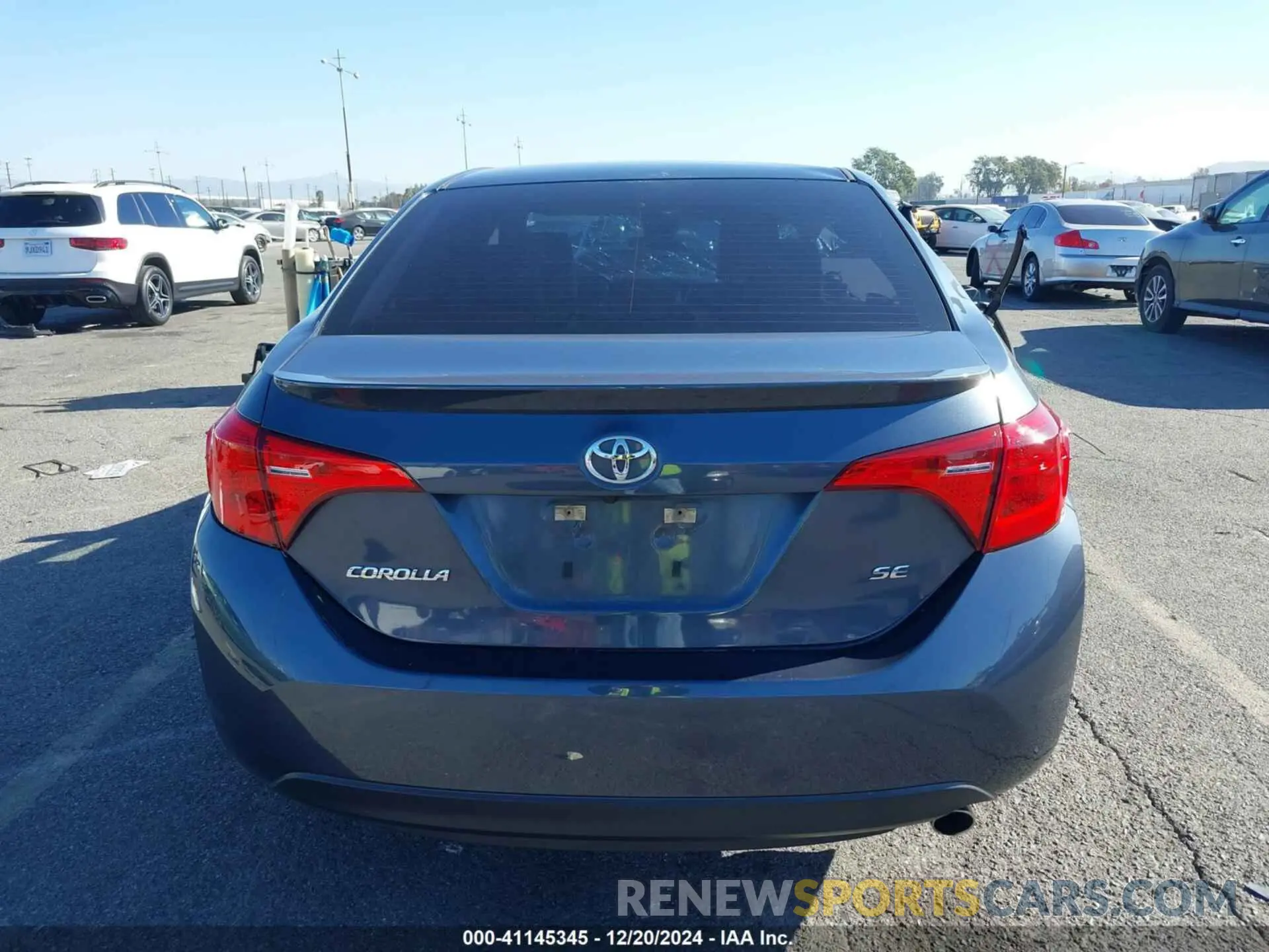 16 fotografías del automóvil dañado 5YFBURHE8KP886031 TOYOTA COROLLA 2019