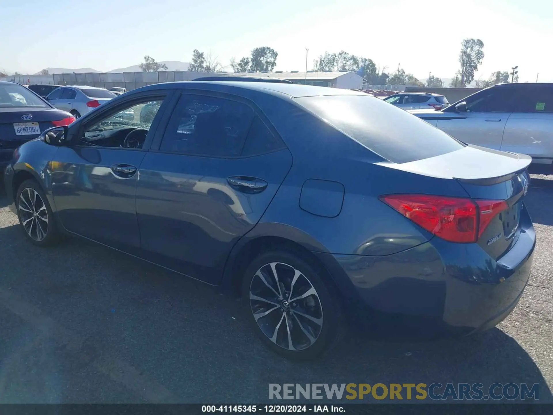 3 fotografías del automóvil dañado 5YFBURHE8KP886031 TOYOTA COROLLA 2019