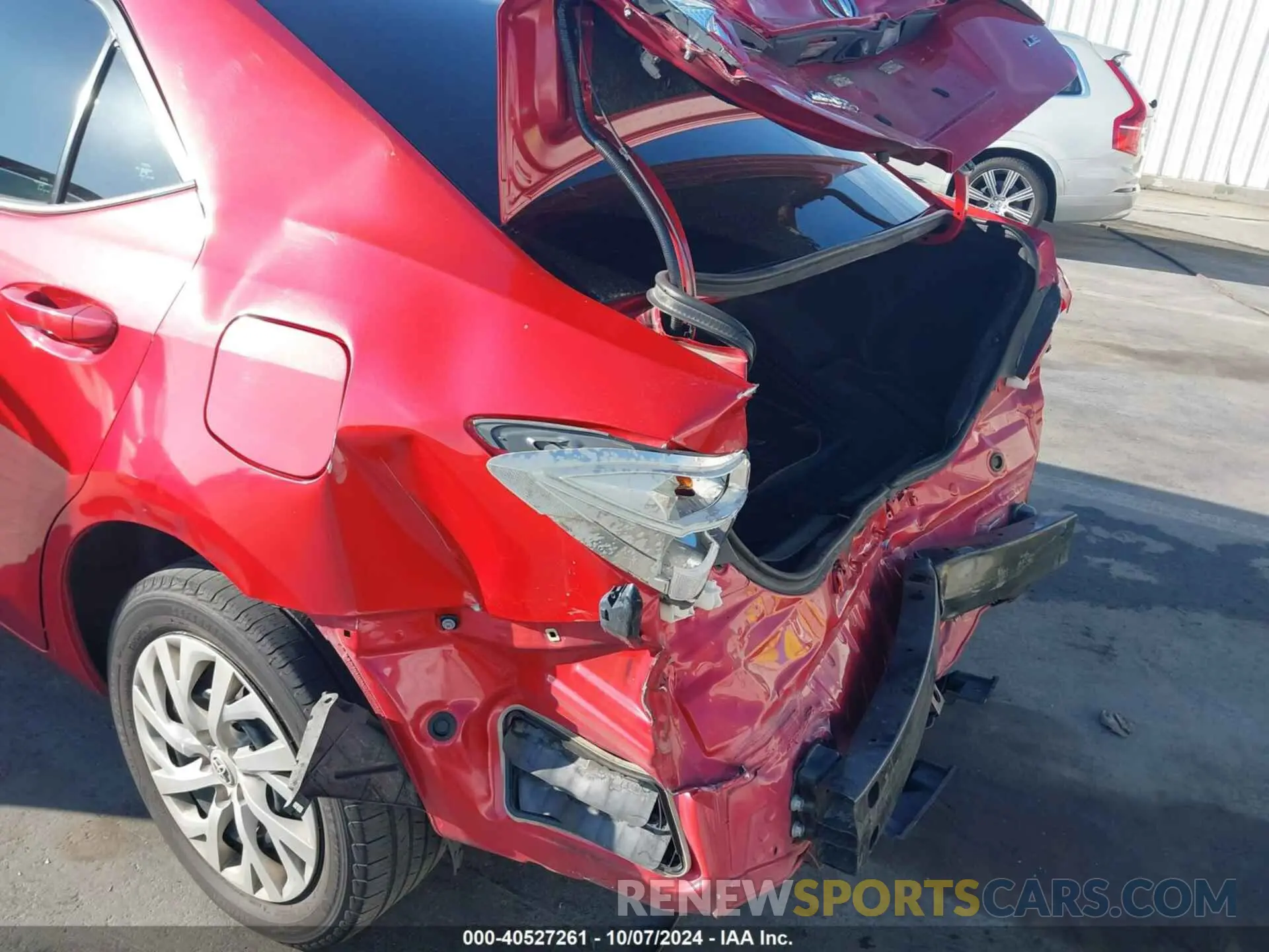 6 fotografías del automóvil dañado 5YFBURHE8KP888054 TOYOTA COROLLA 2019