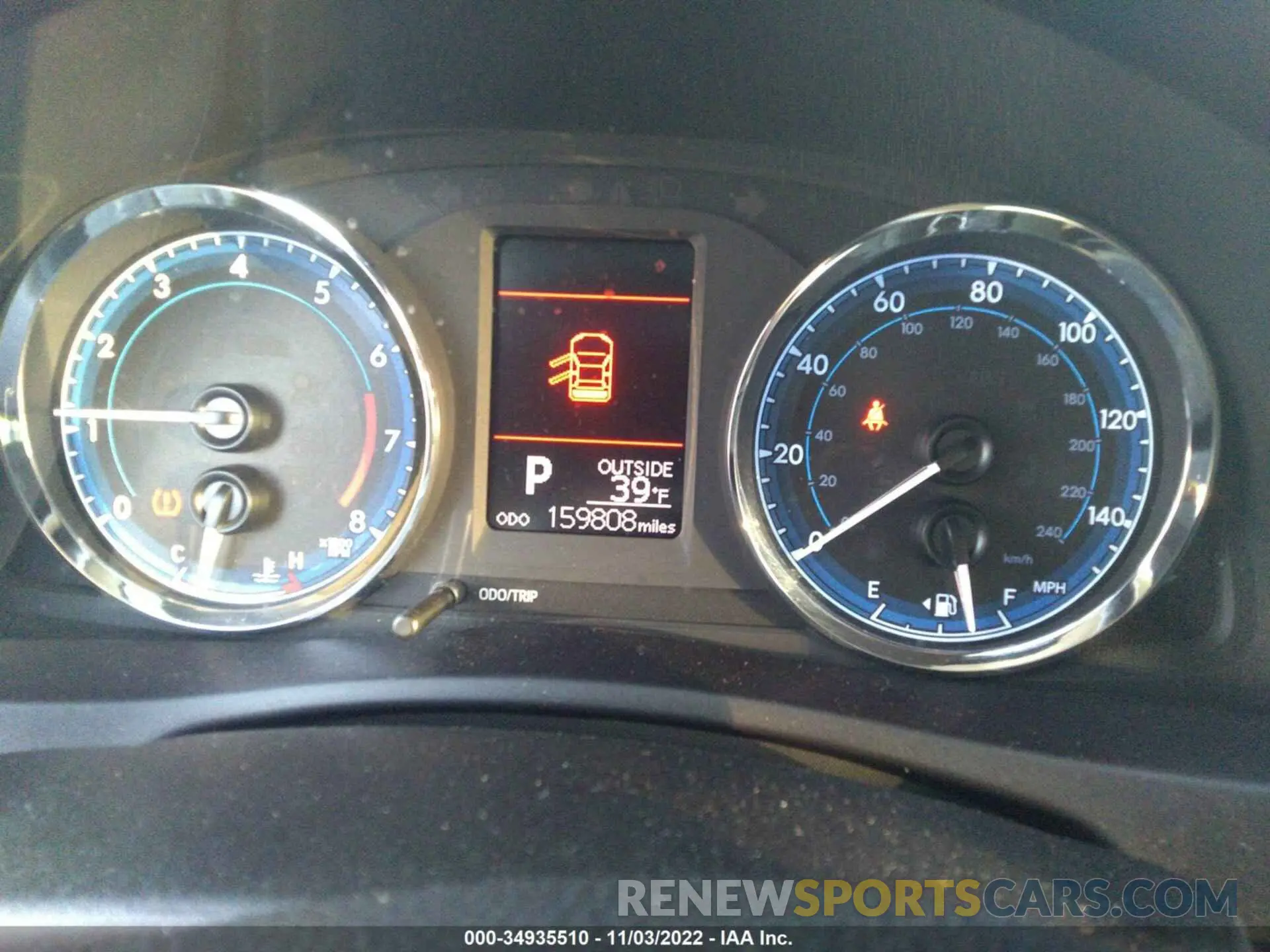 7 fotografías del automóvil dañado 5YFBURHE8KP888703 TOYOTA COROLLA 2019