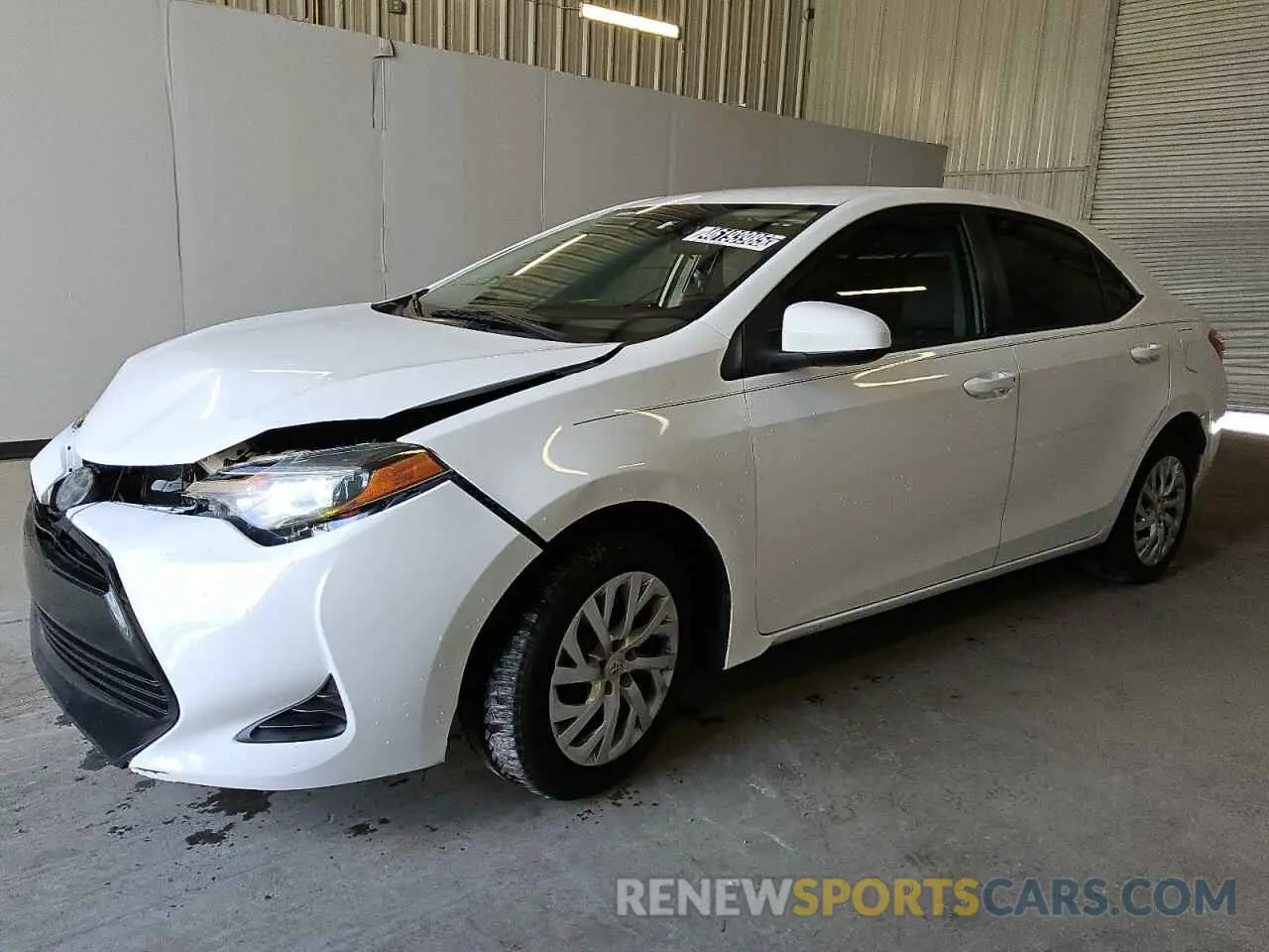 1 fotografías del automóvil dañado 5YFBURHE8KP894839 TOYOTA COROLLA 2019