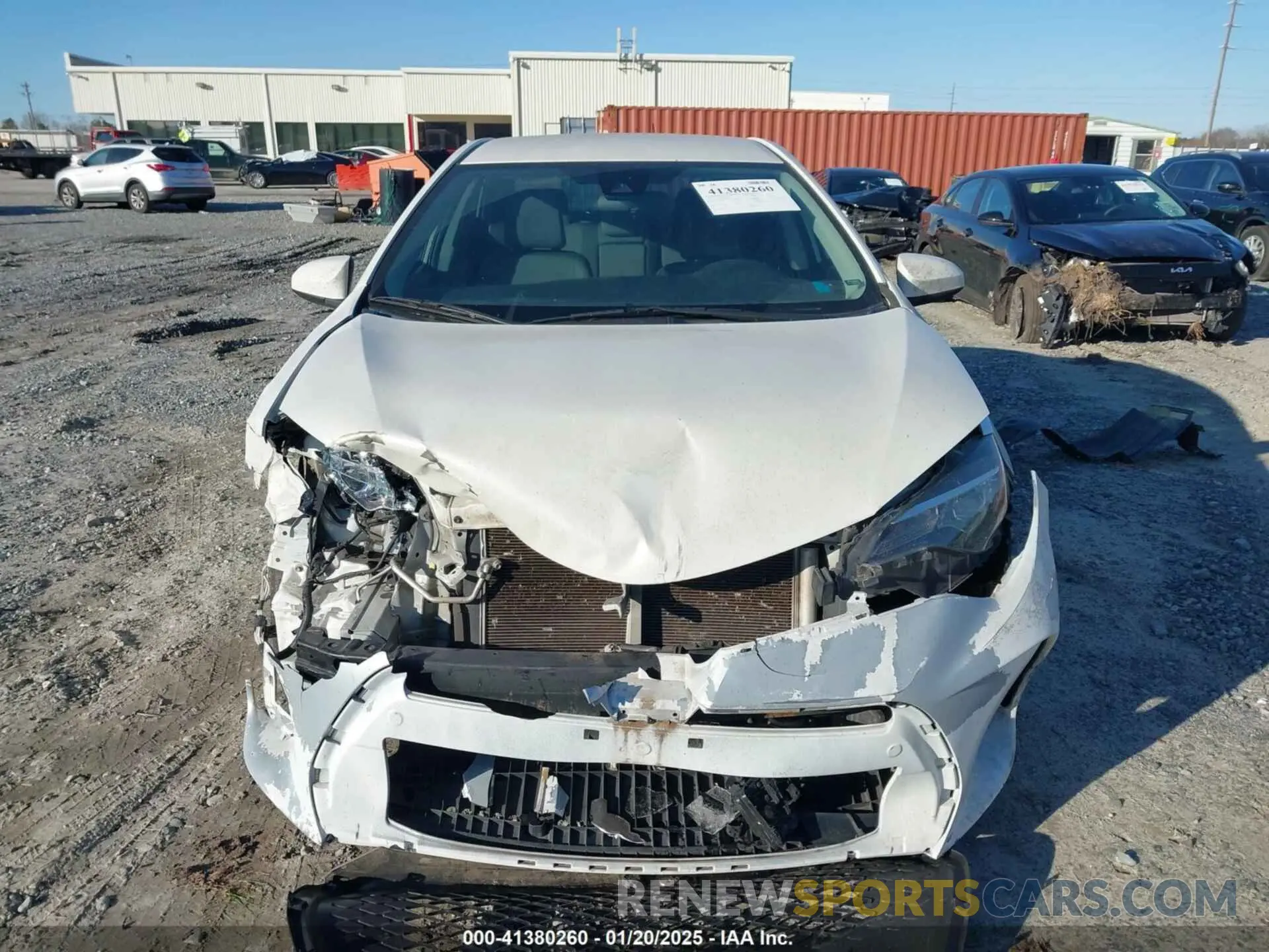 12 fotografías del automóvil dañado 5YFBURHE8KP897241 TOYOTA COROLLA 2019