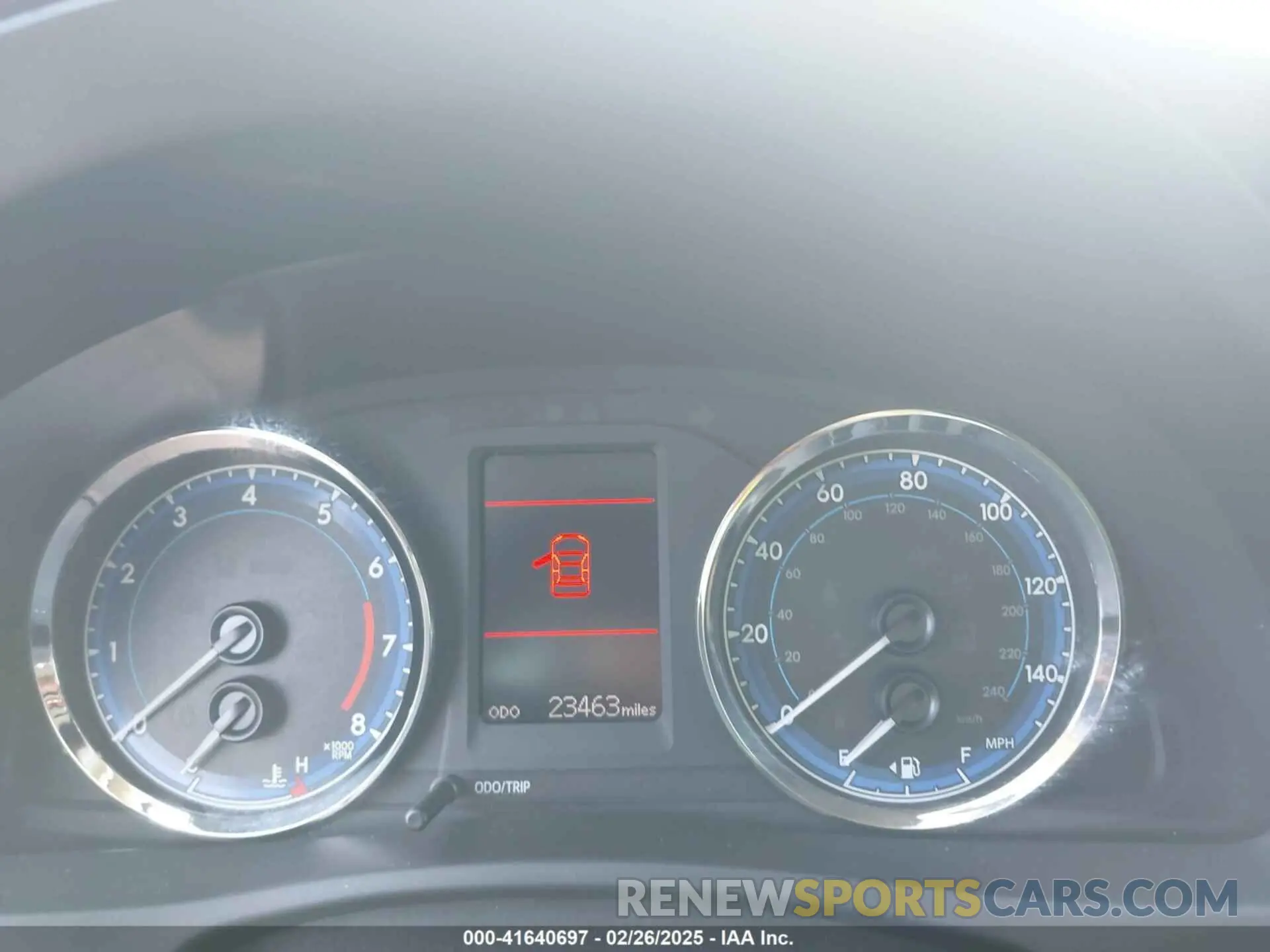 7 fotografías del automóvil dañado 5YFBURHE8KP902180 TOYOTA COROLLA 2019