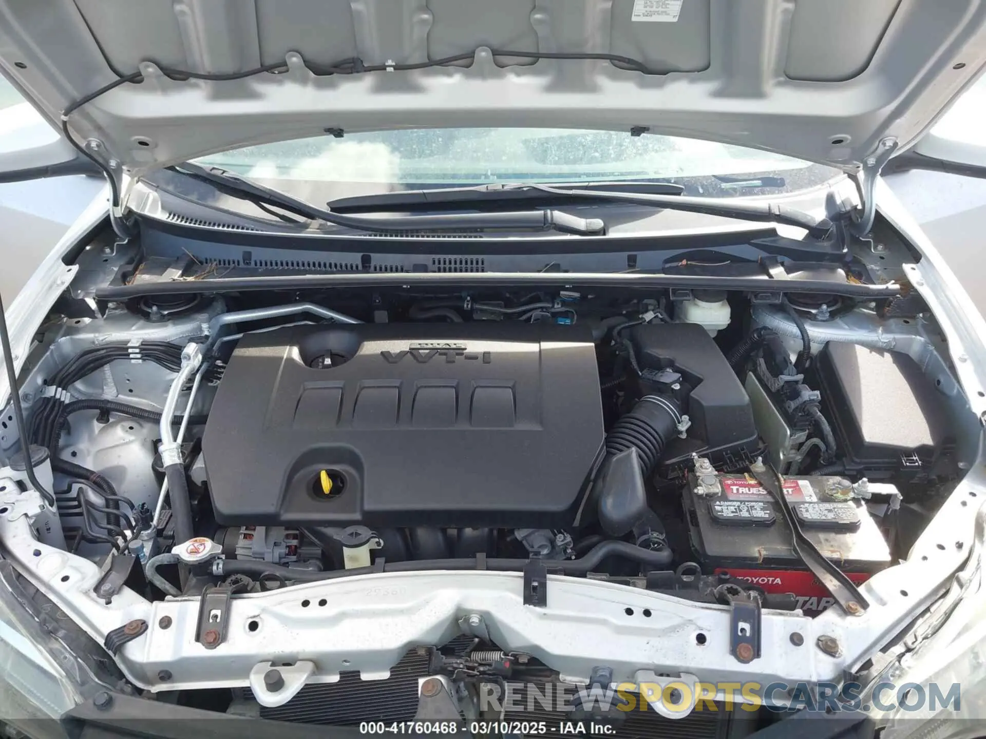 10 fotografías del automóvil dañado 5YFBURHE8KP904642 TOYOTA COROLLA 2019