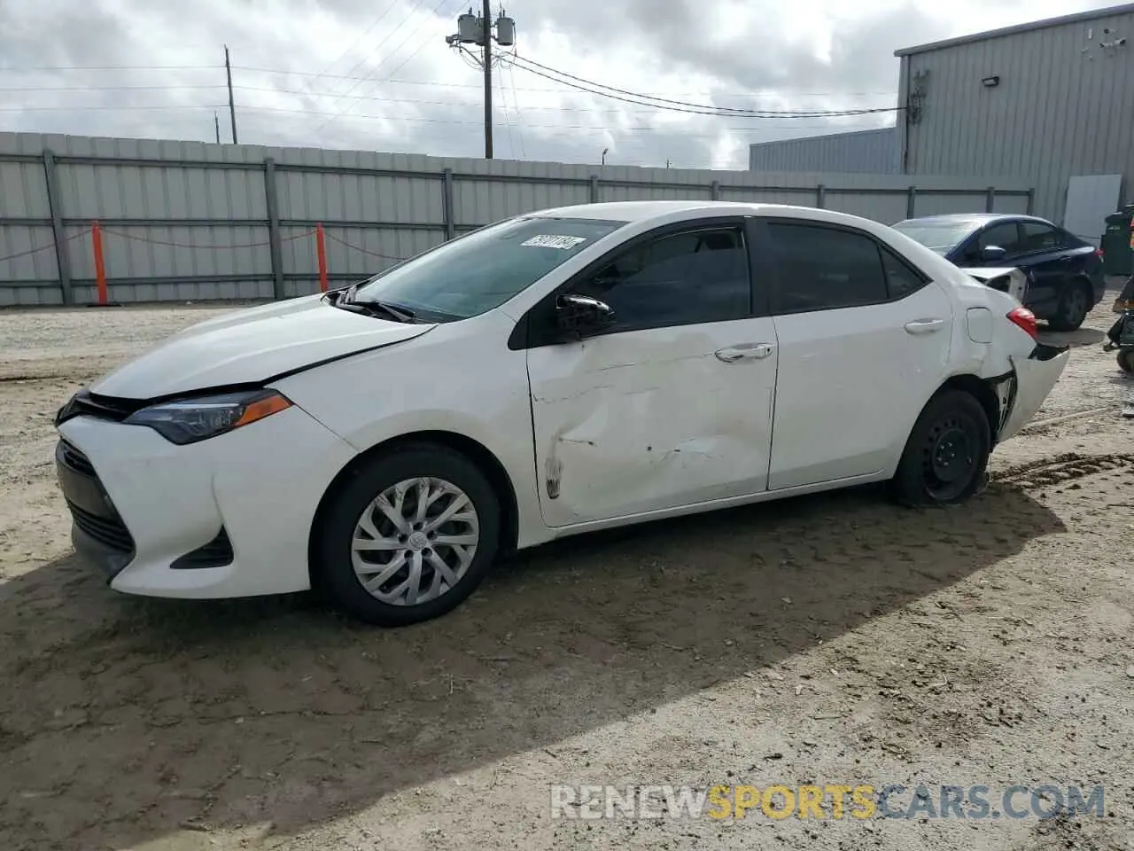 1 fotografías del automóvil dañado 5YFBURHE8KP919707 TOYOTA COROLLA 2019