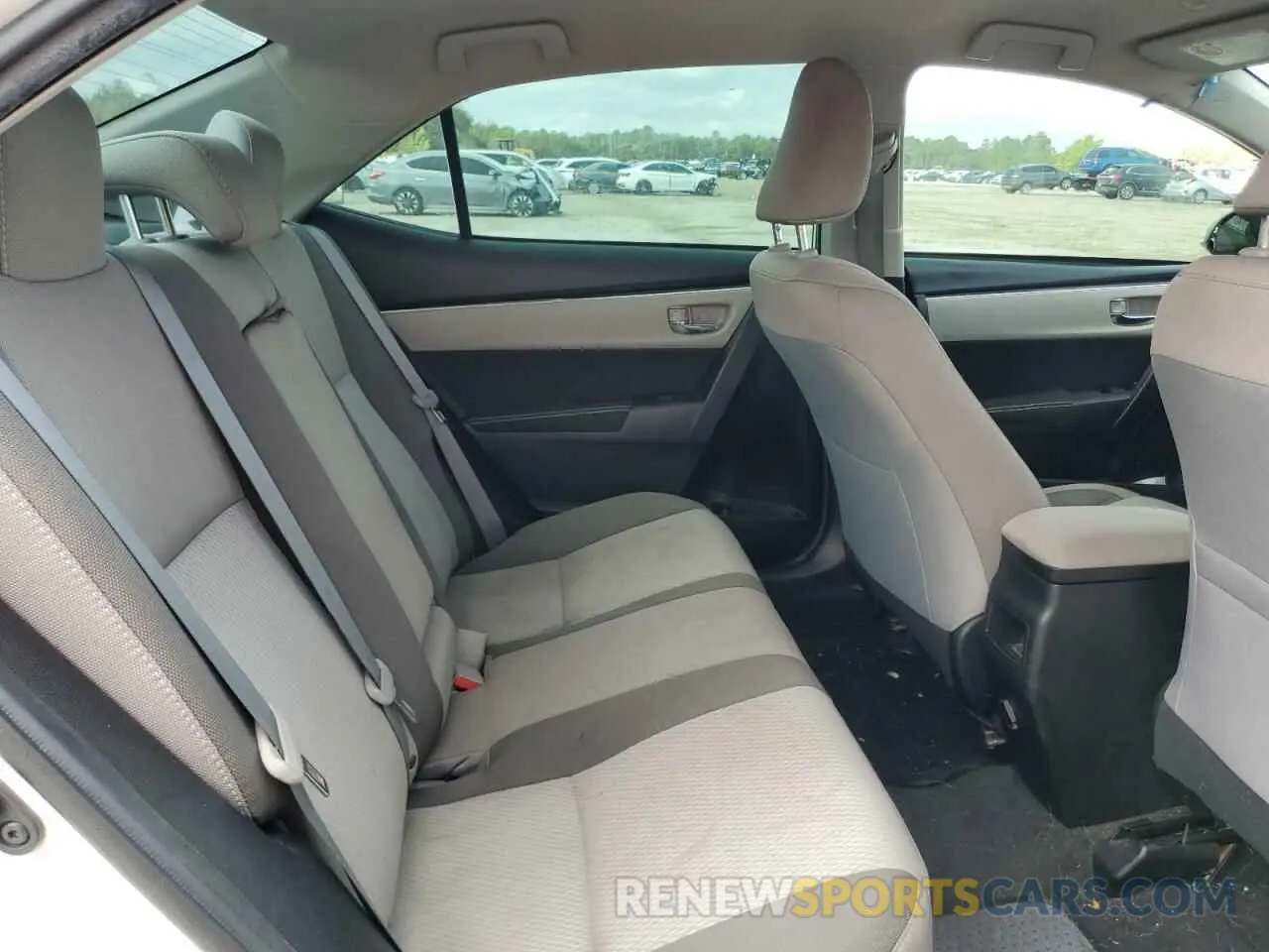 10 fotografías del automóvil dañado 5YFBURHE8KP919707 TOYOTA COROLLA 2019