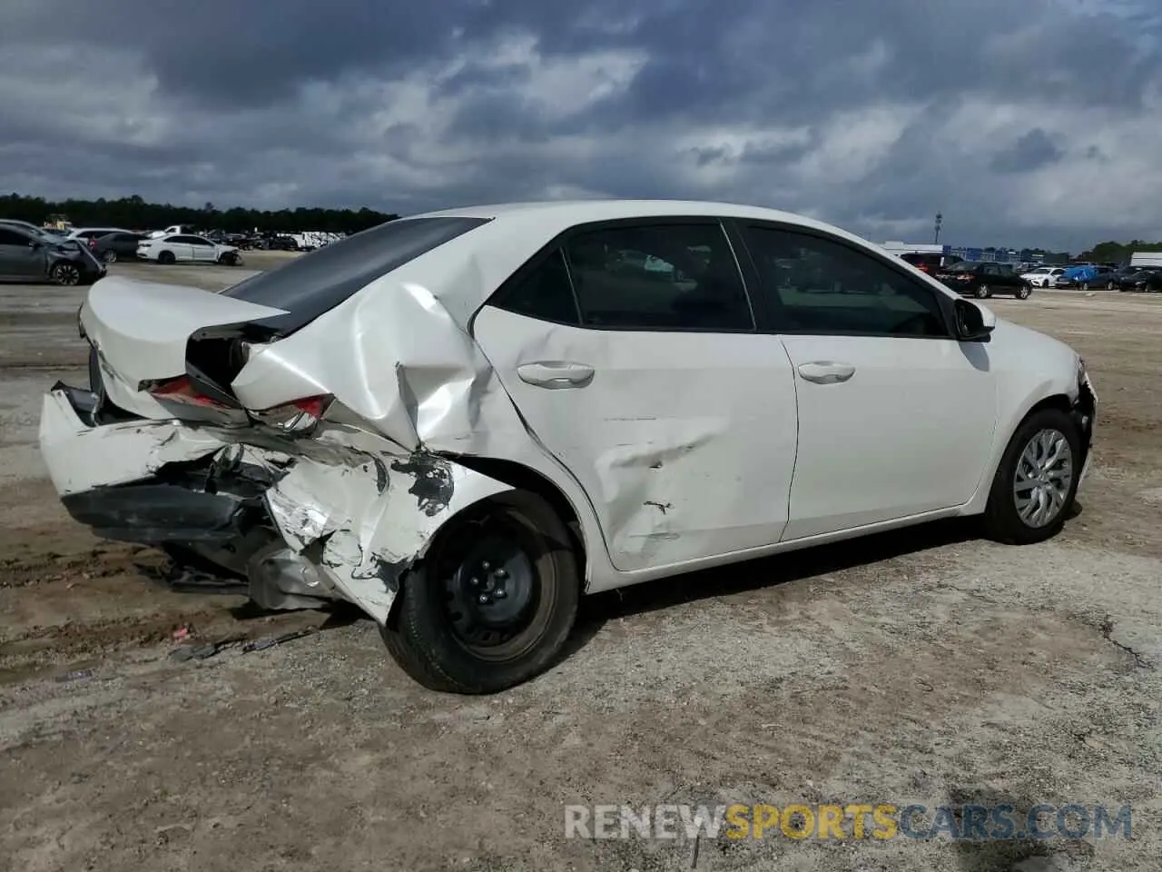3 fotografías del automóvil dañado 5YFBURHE8KP919707 TOYOTA COROLLA 2019
