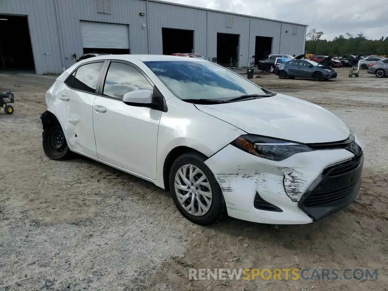 4 fotografías del automóvil dañado 5YFBURHE8KP919707 TOYOTA COROLLA 2019