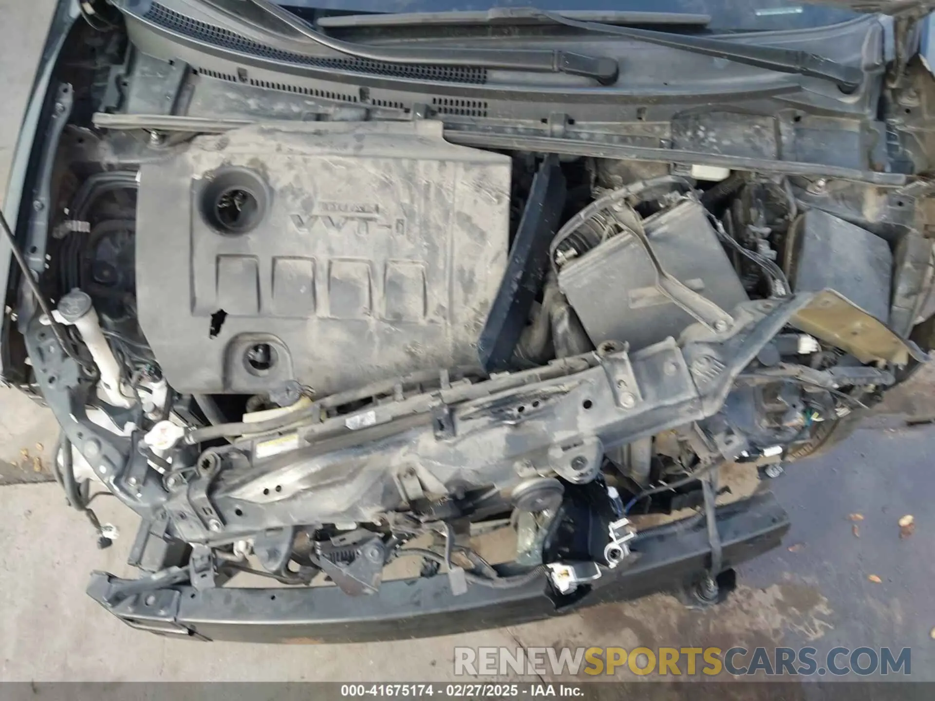 10 fotografías del automóvil dañado 5YFBURHE8KP927967 TOYOTA COROLLA 2019