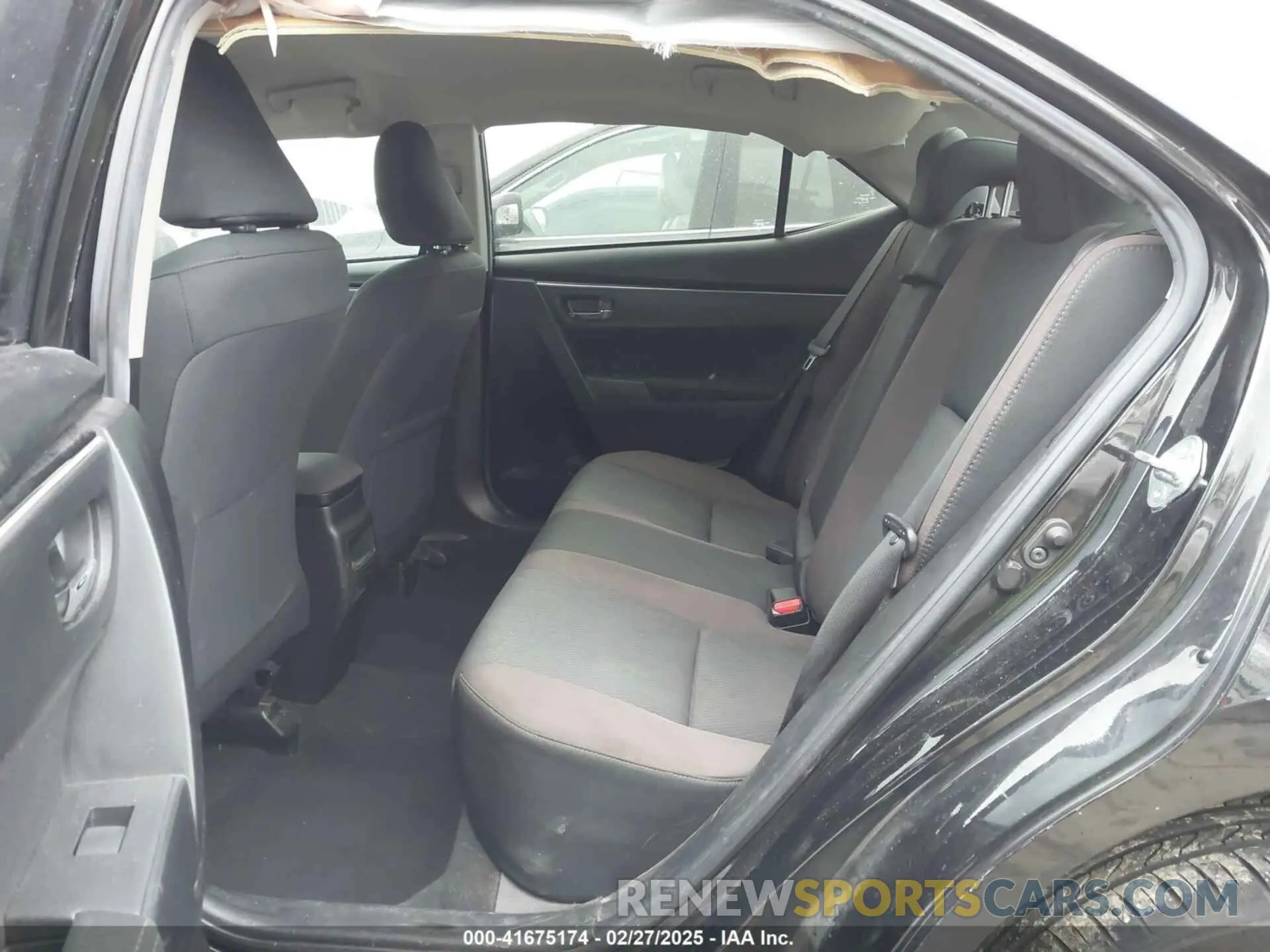 8 fotografías del automóvil dañado 5YFBURHE8KP927967 TOYOTA COROLLA 2019