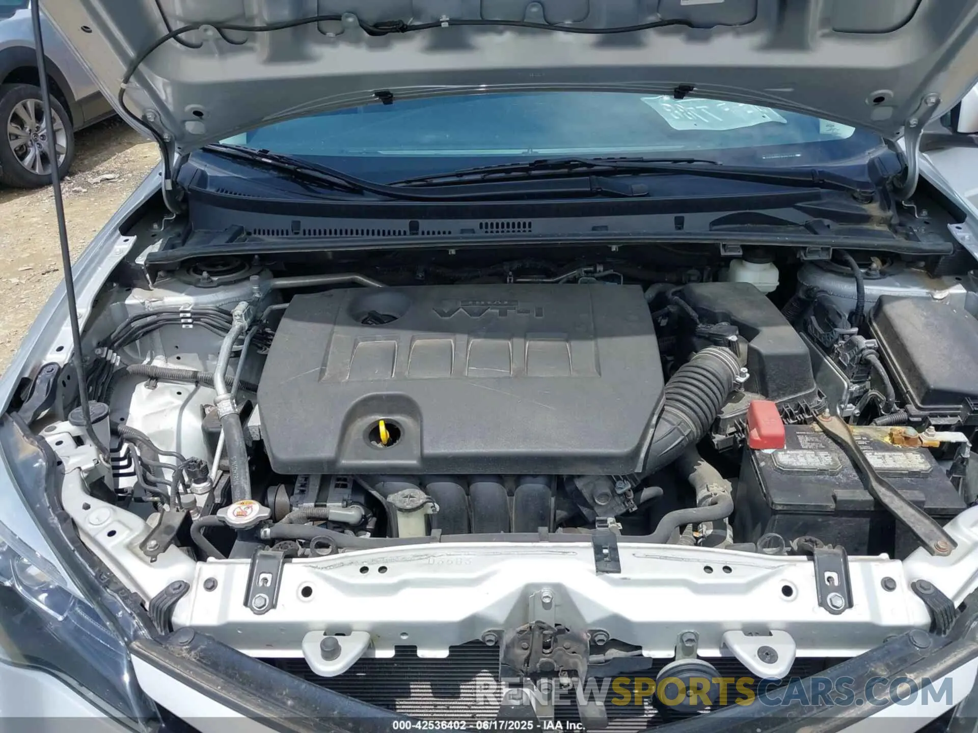 10 fotografías del automóvil dañado 5YFBURHE8KP928942 TOYOTA COROLLA 2019