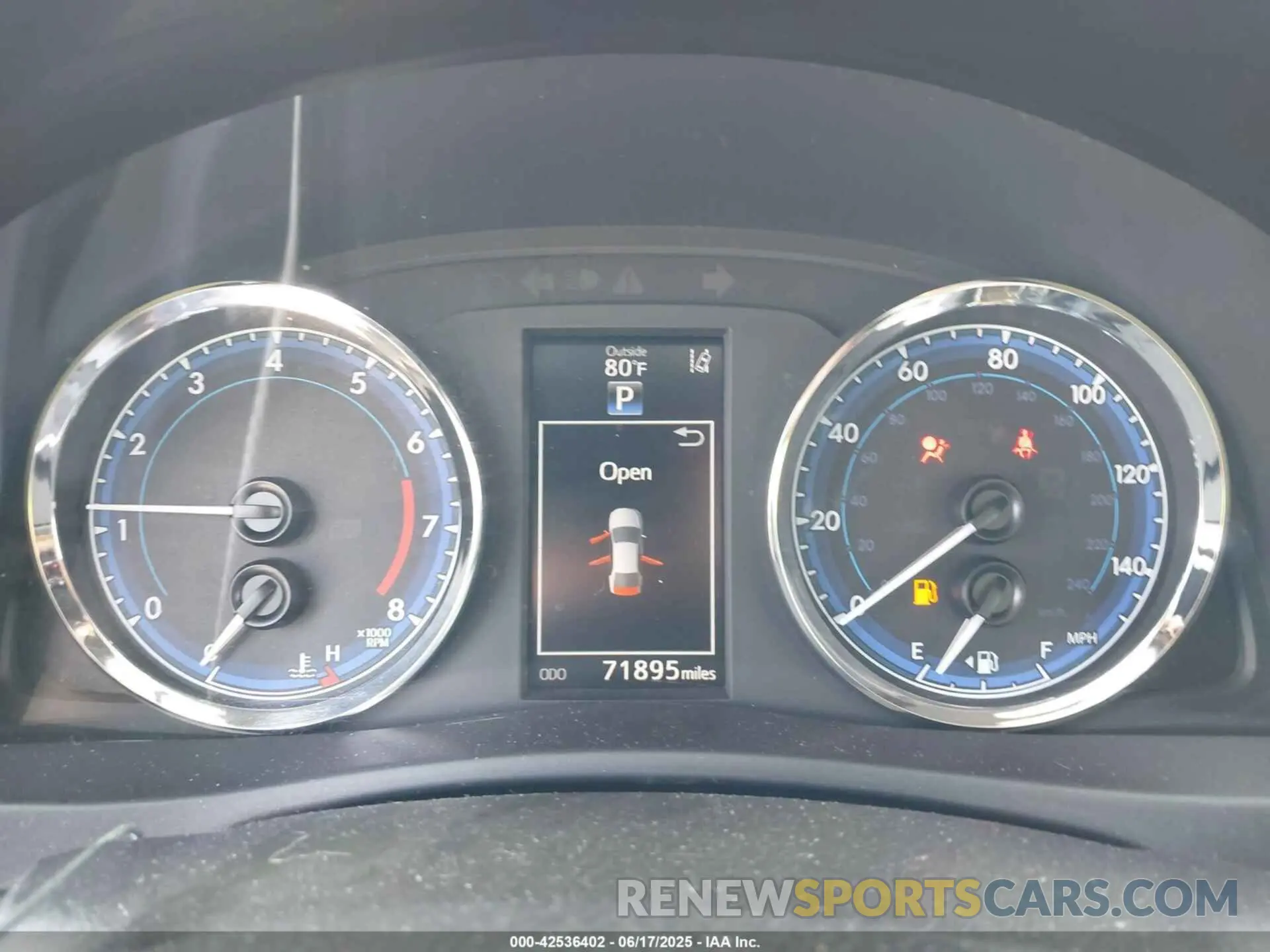 7 fotografías del automóvil dañado 5YFBURHE8KP928942 TOYOTA COROLLA 2019