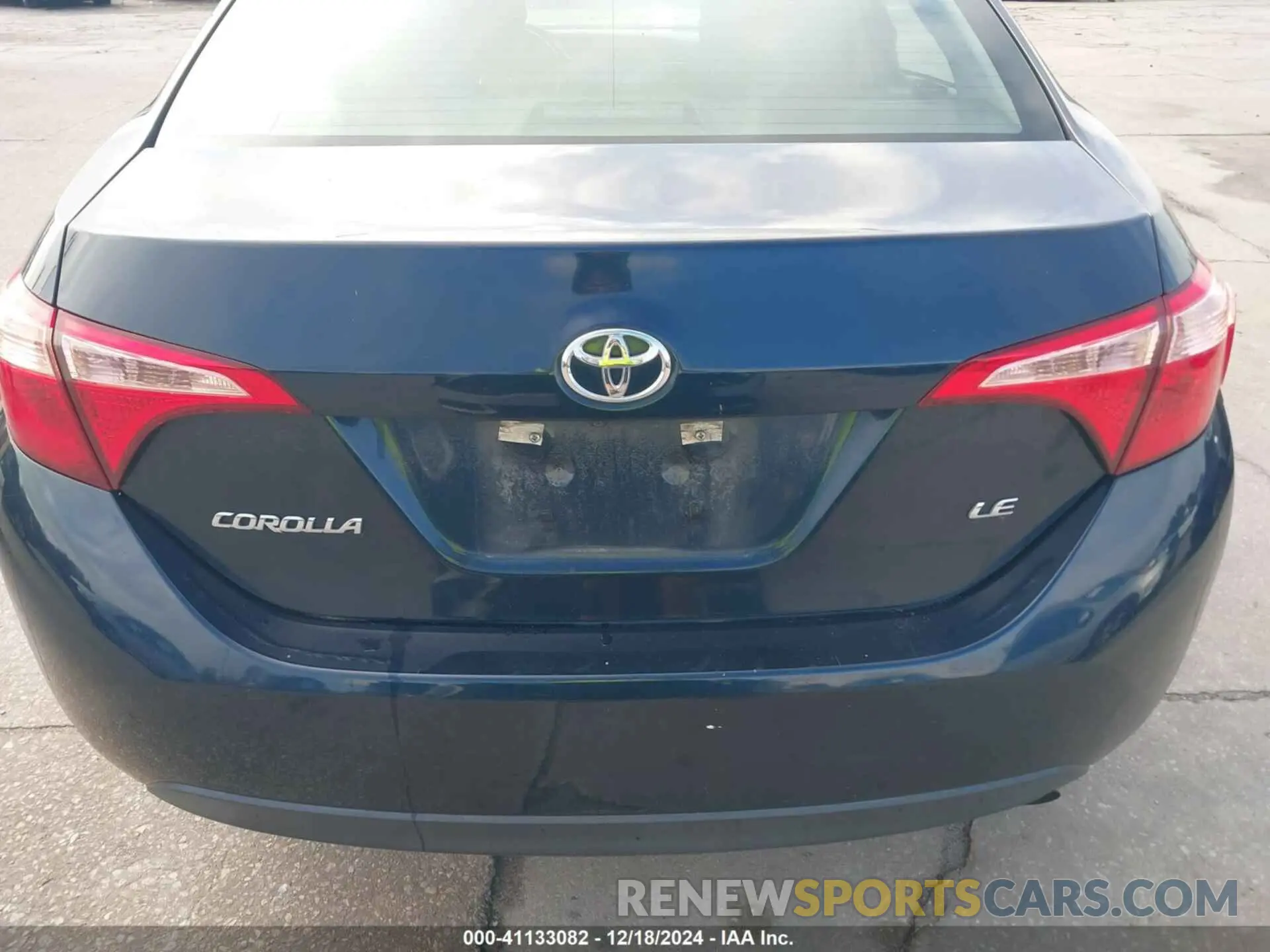 16 fotografías del automóvil dañado 5YFBURHE8KP929959 TOYOTA COROLLA 2019