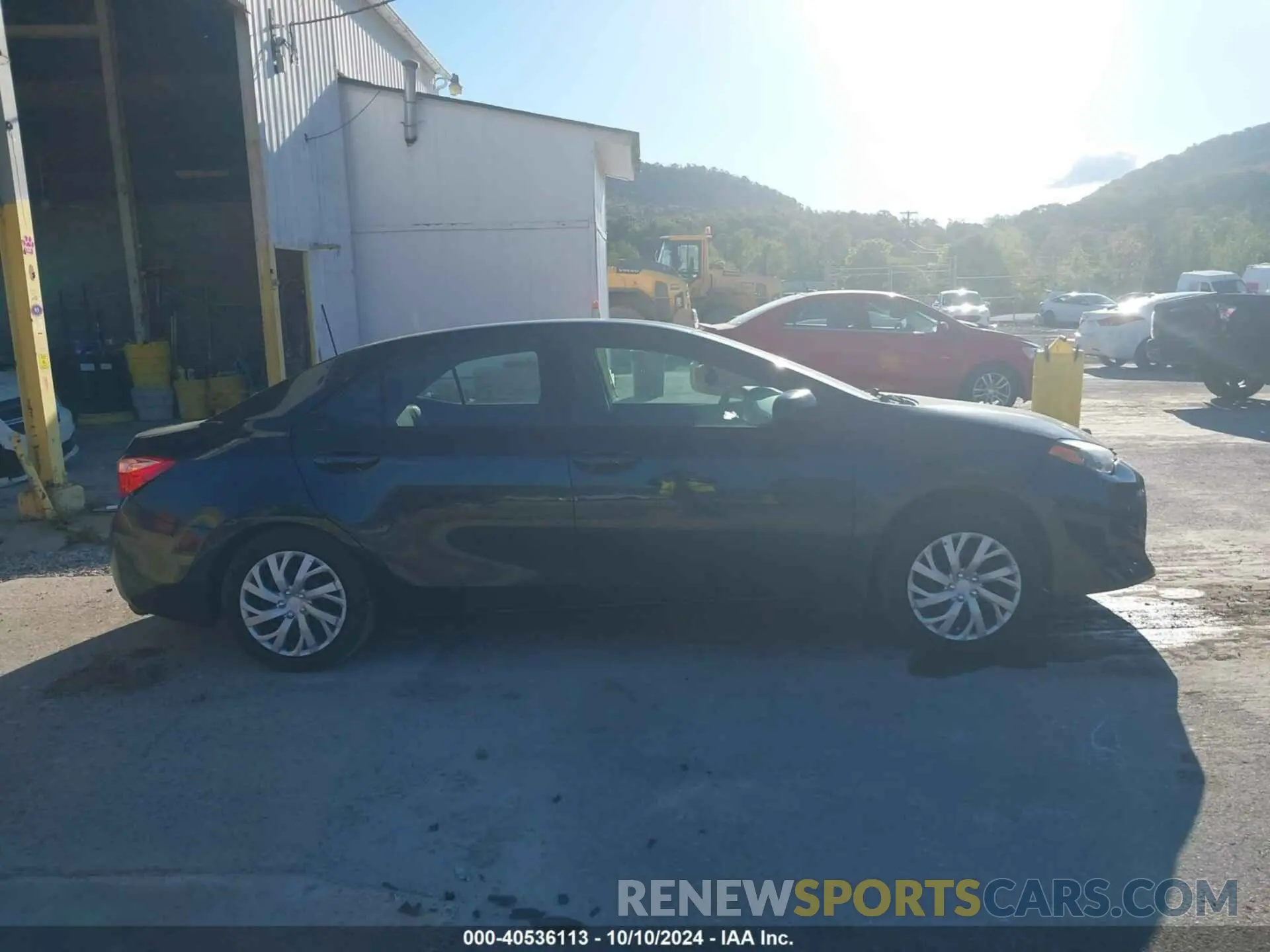 13 fotografías del automóvil dañado 5YFBURHE8KP930061 TOYOTA COROLLA 2019