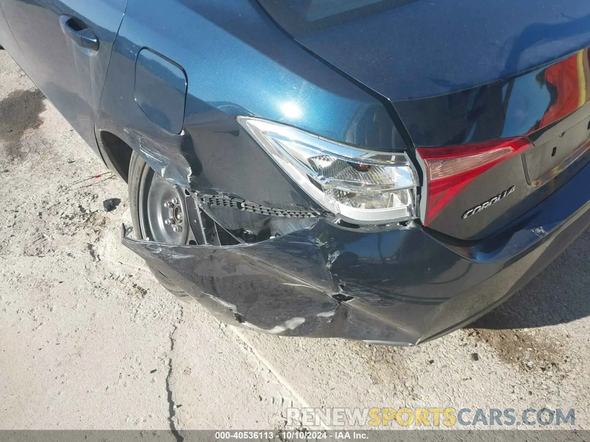 19 fotografías del automóvil dañado 5YFBURHE8KP930061 TOYOTA COROLLA 2019