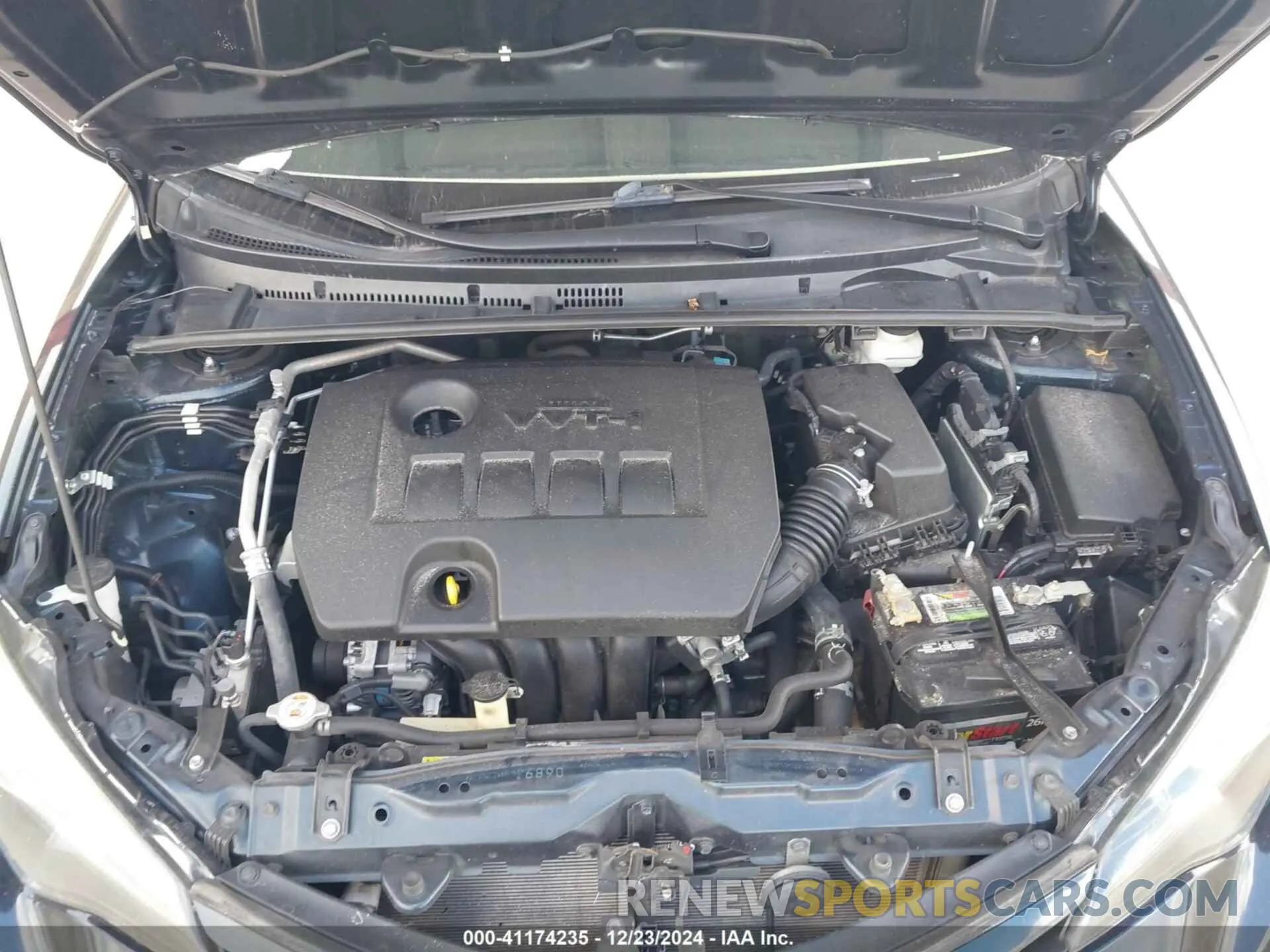 10 fotografías del automóvil dañado 5YFBURHE8KP942081 TOYOTA COROLLA 2019