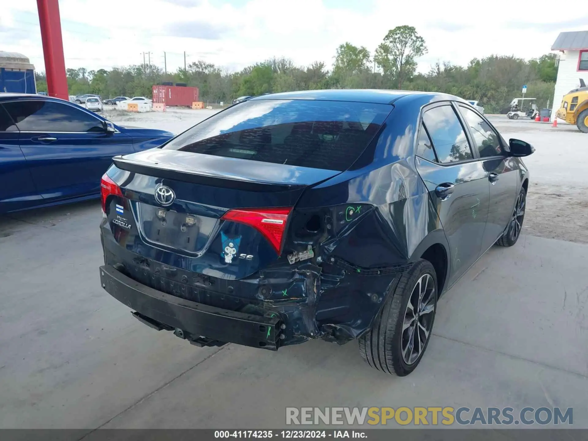 4 fotografías del automóvil dañado 5YFBURHE8KP942081 TOYOTA COROLLA 2019