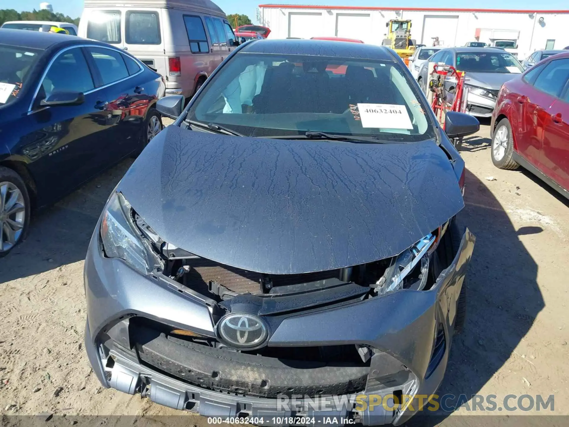 11 fotografías del automóvil dañado 5YFBURHE8KP943067 TOYOTA COROLLA 2019