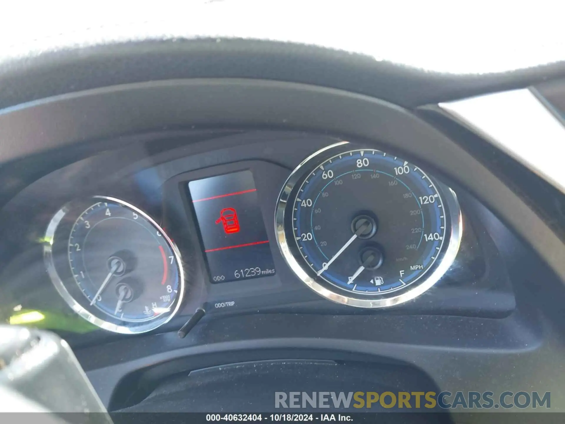 7 fotografías del automóvil dañado 5YFBURHE8KP943067 TOYOTA COROLLA 2019