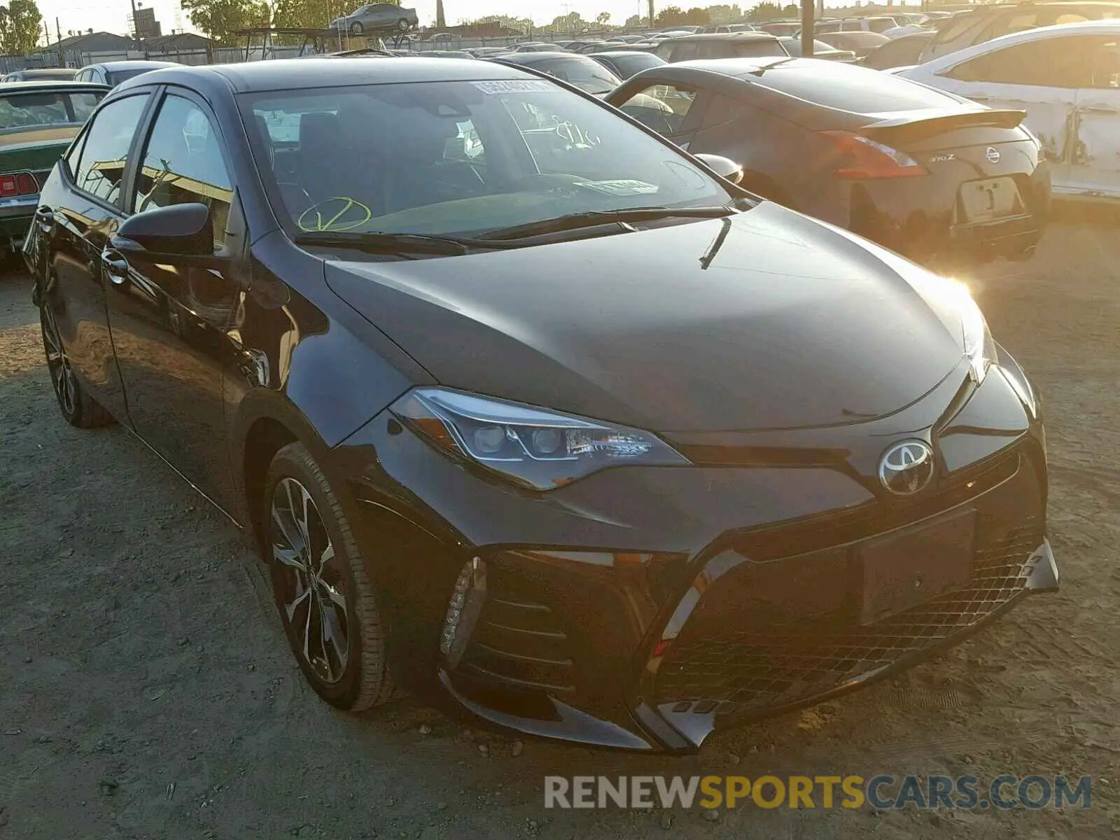1 fotografías del automóvil dañado 5YFBURHE8KP948706 TOYOTA COROLLA 2019