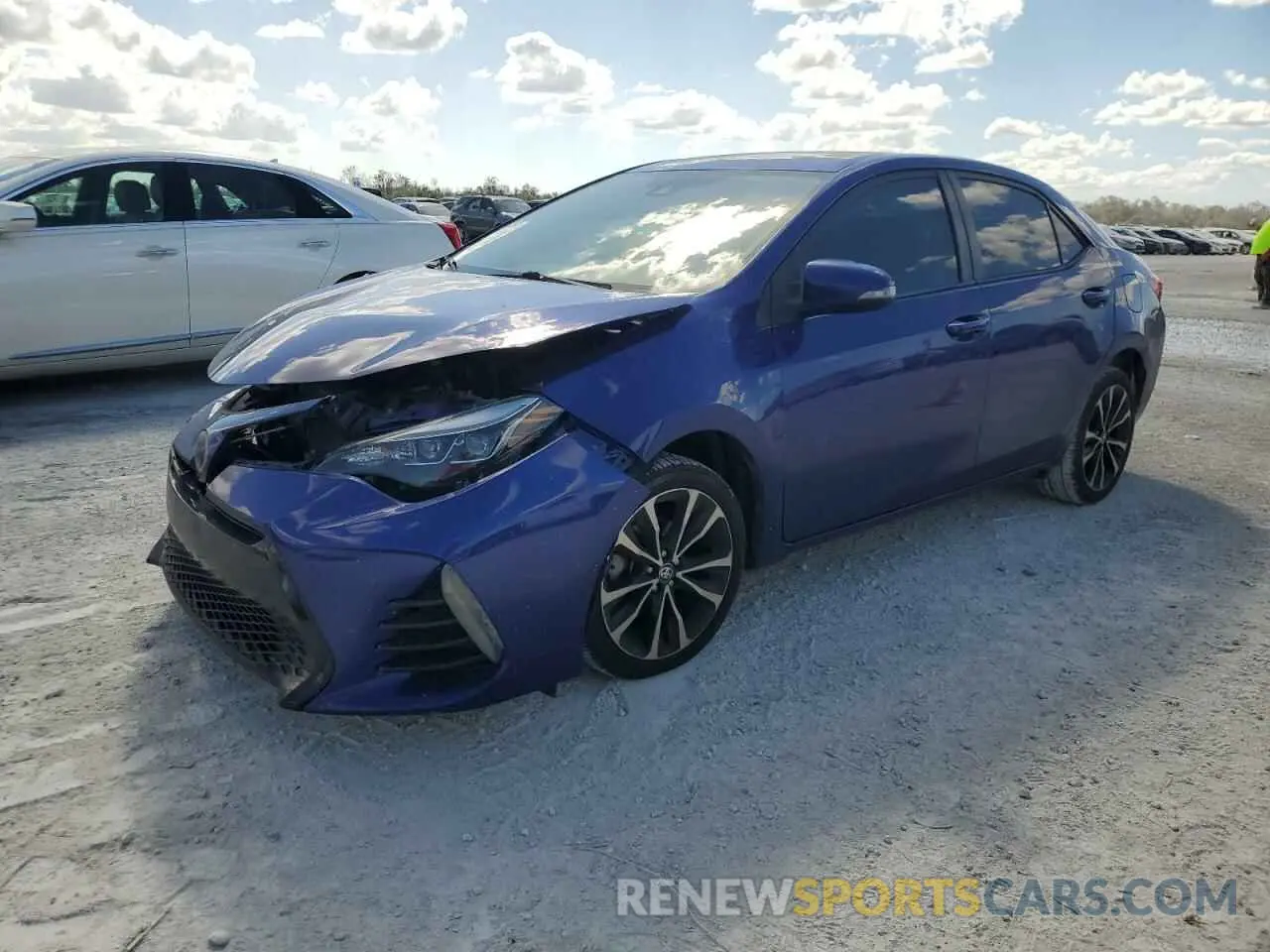 1 fotografías del automóvil dañado 5YFBURHE9KP860134 TOYOTA COROLLA 2019