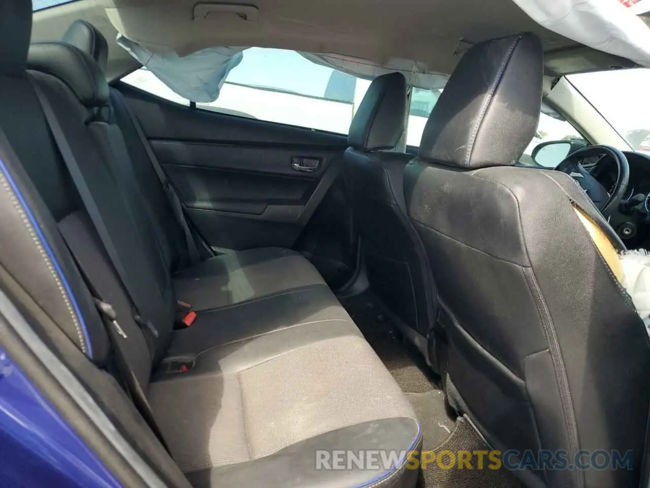 10 fotografías del automóvil dañado 5YFBURHE9KP860134 TOYOTA COROLLA 2019