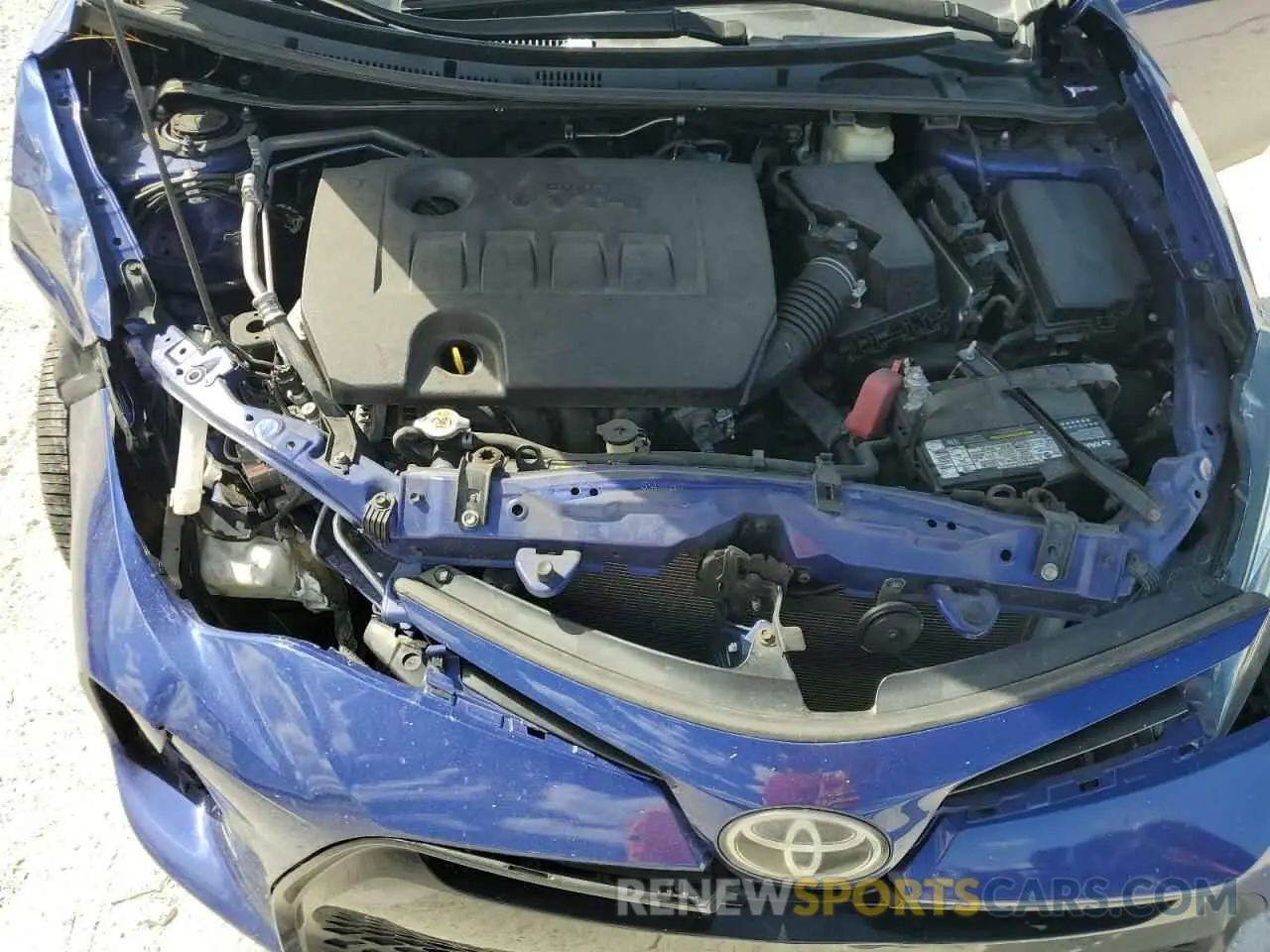 11 fotografías del automóvil dañado 5YFBURHE9KP860134 TOYOTA COROLLA 2019