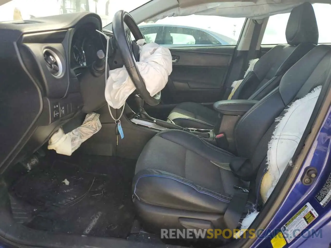 7 fotografías del automóvil dañado 5YFBURHE9KP860134 TOYOTA COROLLA 2019