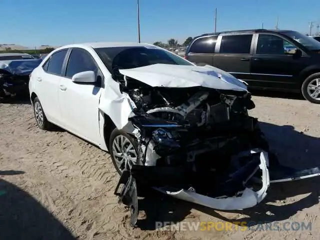 1 fotografías del automóvil dañado 5YFBURHE9KP867696 TOYOTA COROLLA 2019