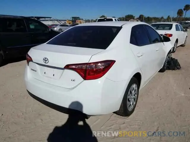 4 fotografías del automóvil dañado 5YFBURHE9KP867696 TOYOTA COROLLA 2019