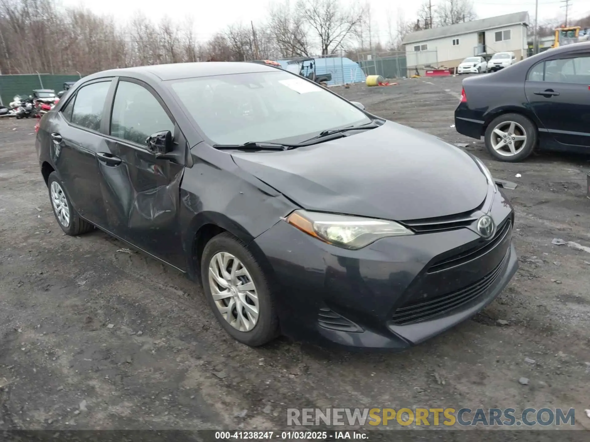 1 fotografías del automóvil dañado 5YFBURHE9KP870243 TOYOTA COROLLA 2019