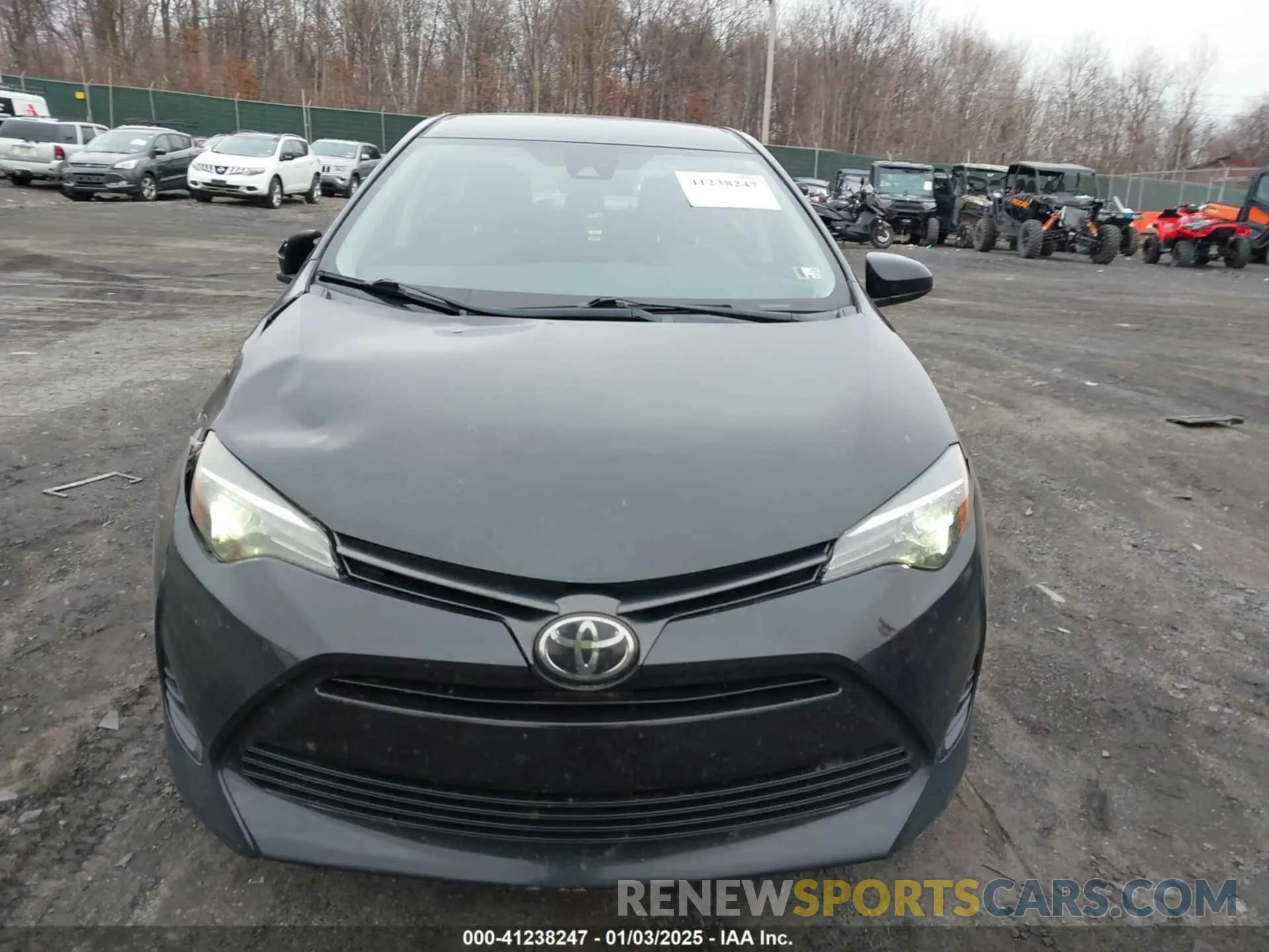 12 fotografías del automóvil dañado 5YFBURHE9KP870243 TOYOTA COROLLA 2019