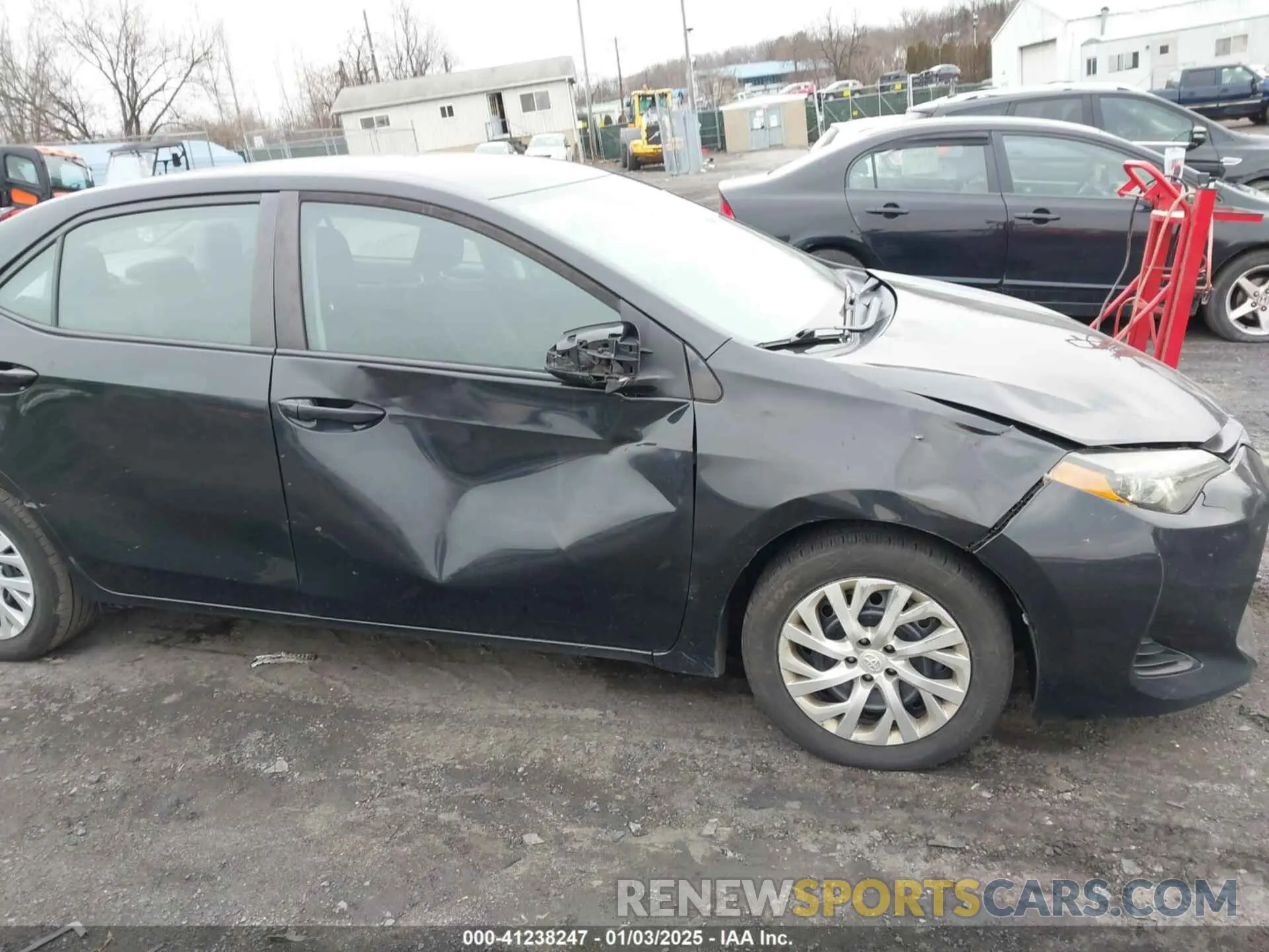 6 fotografías del automóvil dañado 5YFBURHE9KP870243 TOYOTA COROLLA 2019