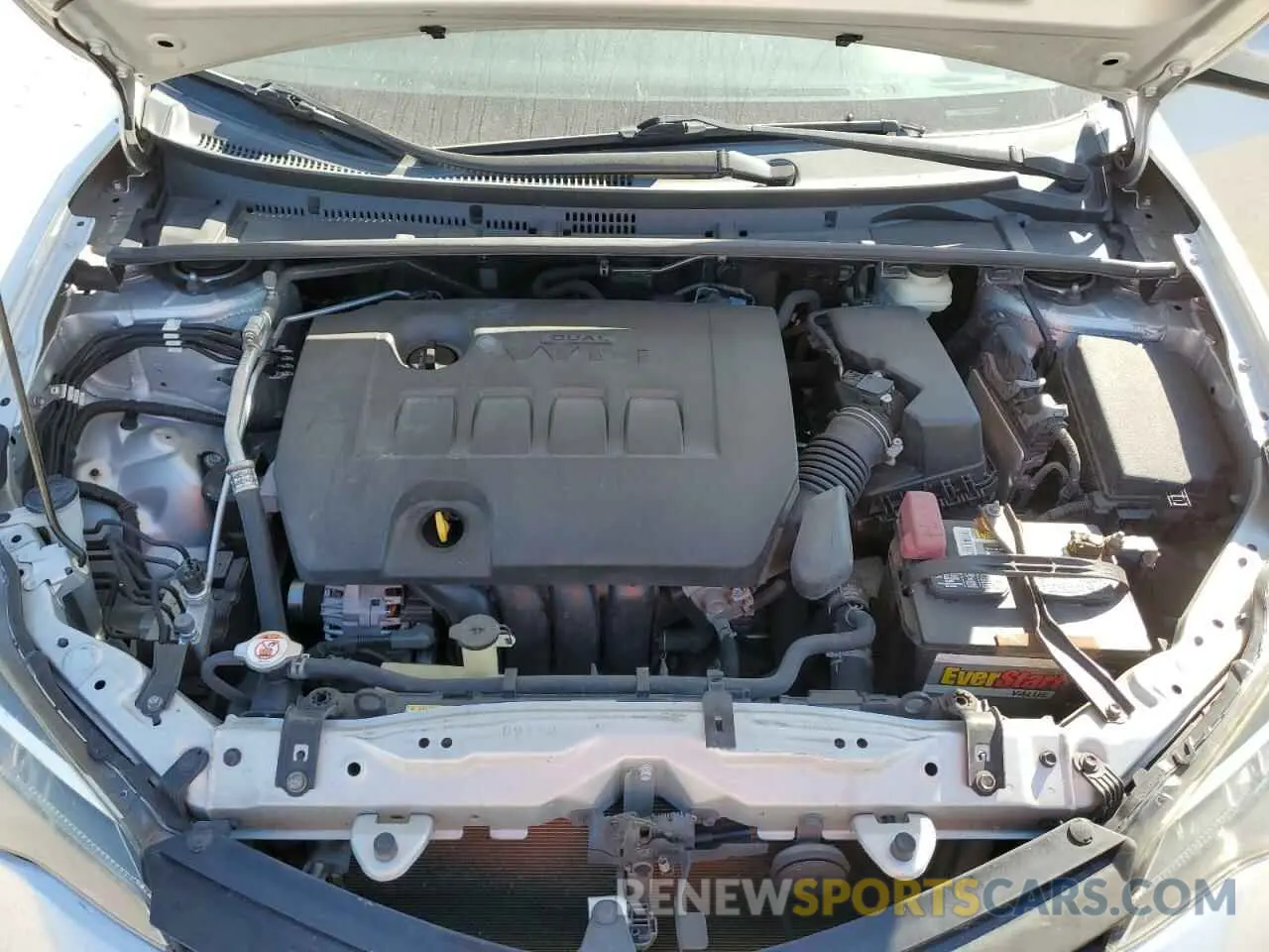 11 fotografías del automóvil dañado 5YFBURHE9KP884479 TOYOTA COROLLA 2019