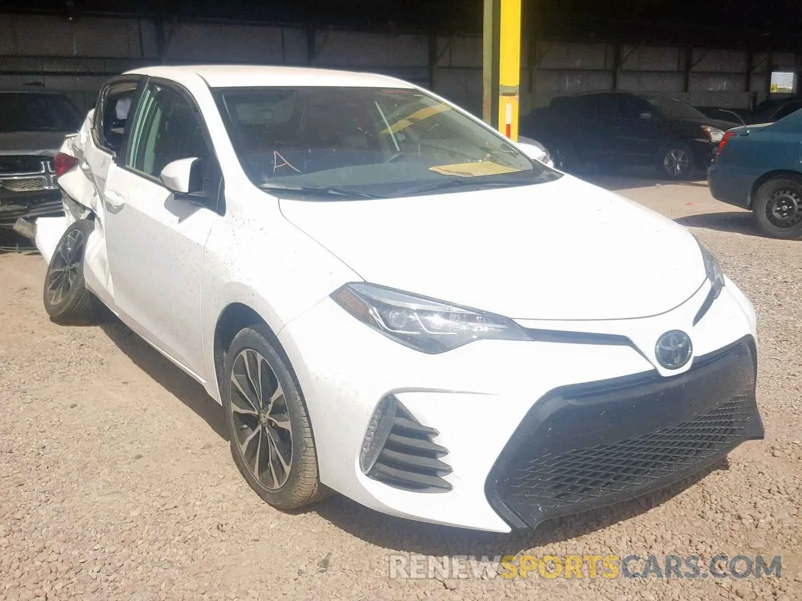 1 fotografías del automóvil dañado 5YFBURHE9KP884627 TOYOTA COROLLA 2019