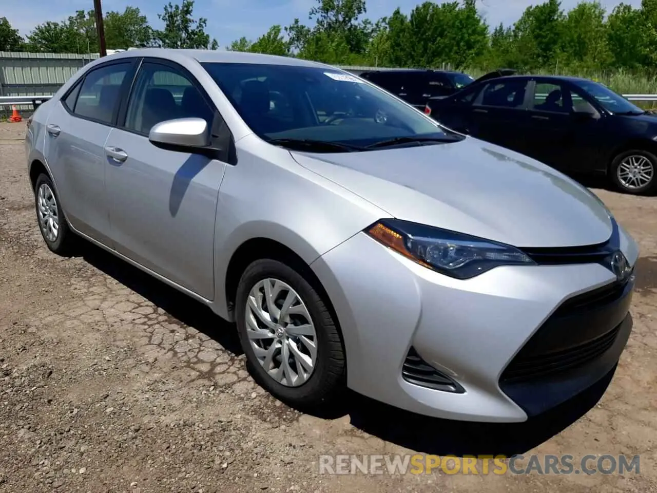 1 fotografías del automóvil dañado 5YFBURHE9KP886460 TOYOTA COROLLA 2019